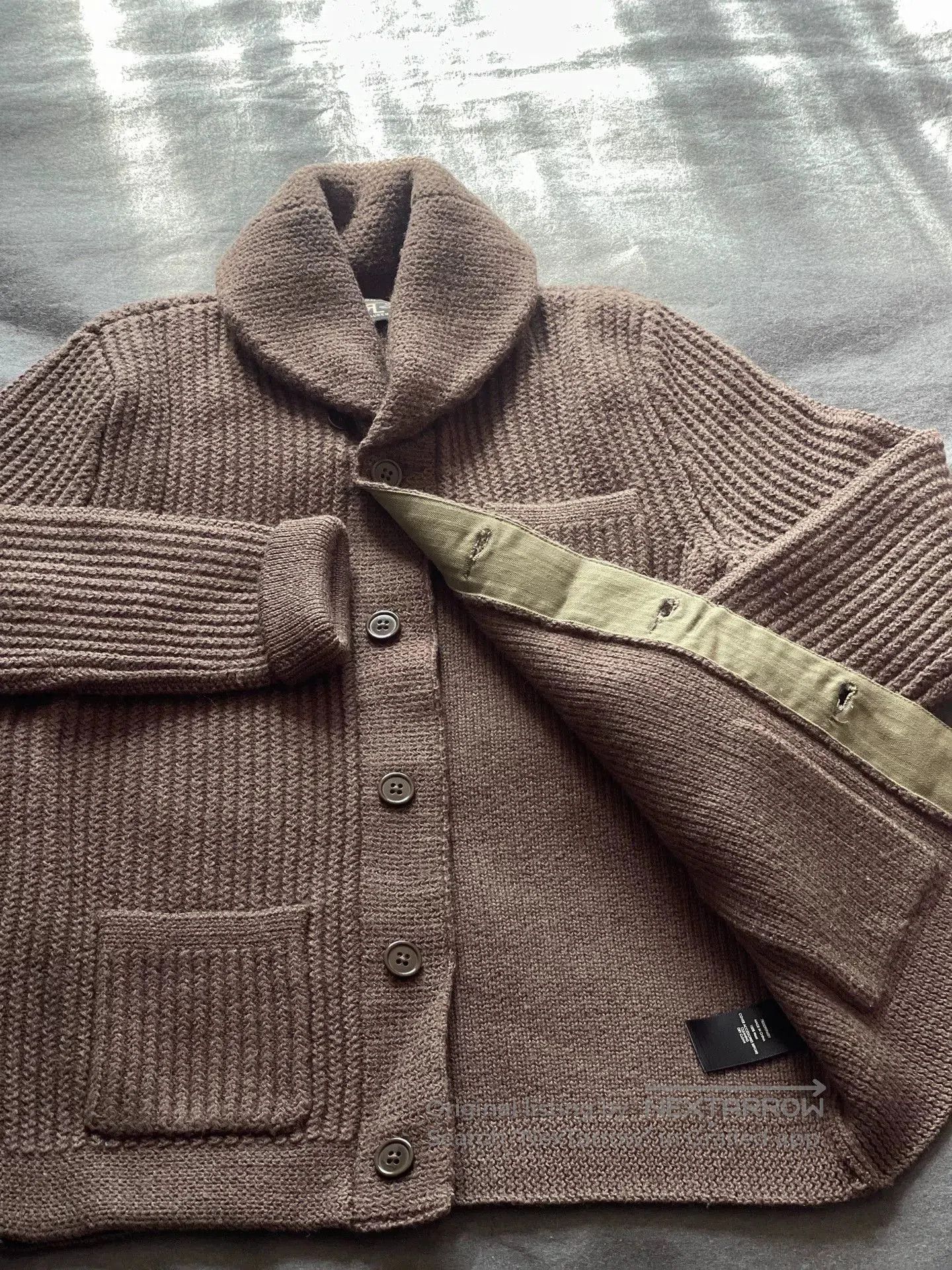 RRL Discontinued Thick Wool Sweater.