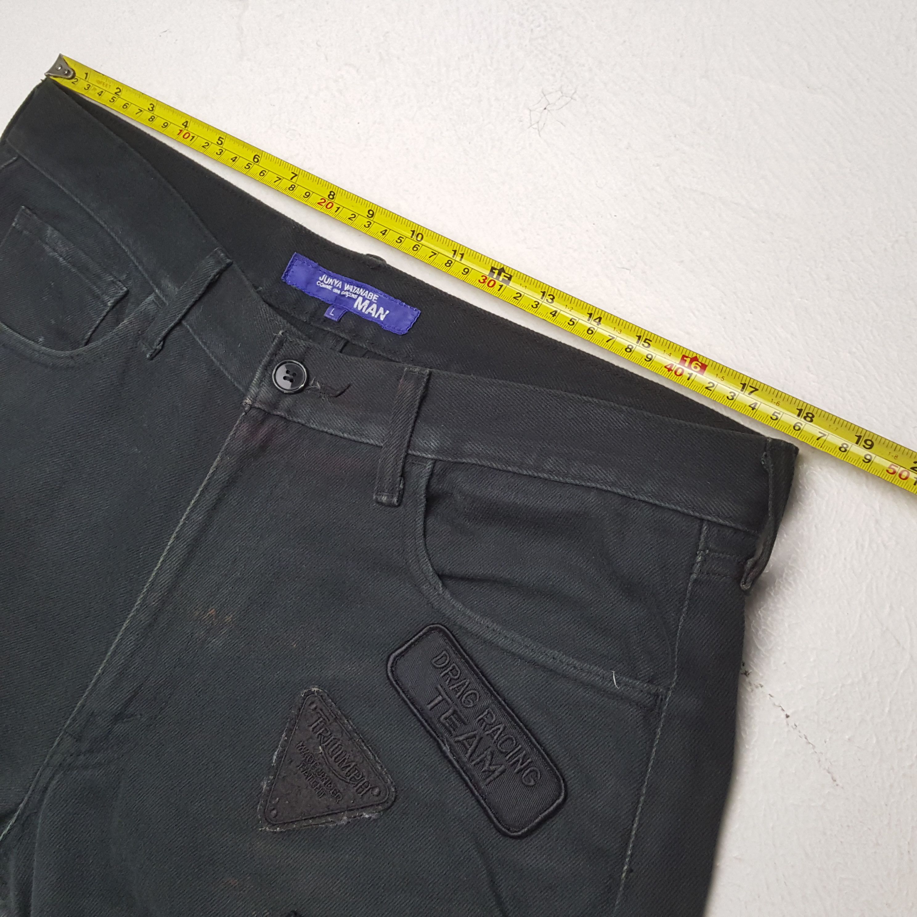 Comme des Garcons × Junya Watanabe × Vintage Vintage COMME des GARÇONS JUNTA WATANABE Japan Designer Jean Size US 36 / EU 52 - 7 Thumbnail