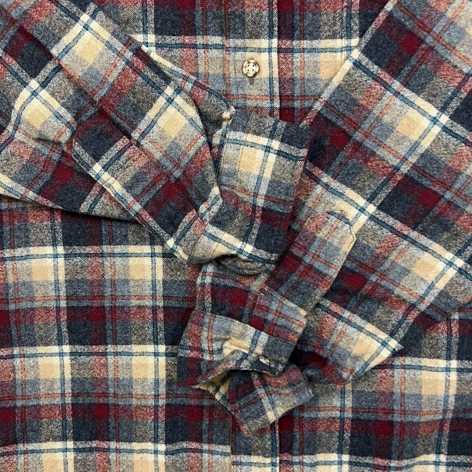 Pendleton Vintage Pendleton Shirt Plaid Wool Quilted Button Up USA 90s Size US XL / EU 56 / 4 - 5 Thumbnail