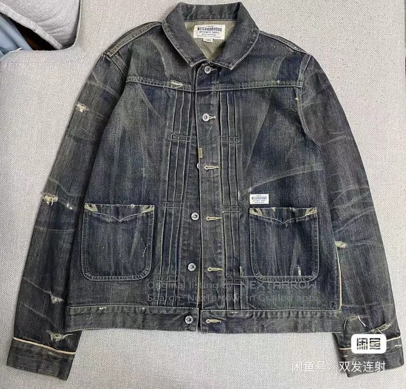 Neighborhood Neighborhood Distressed Bull King Jacket Size US L / EU 52-54 / 3 - 1 Thumbnail