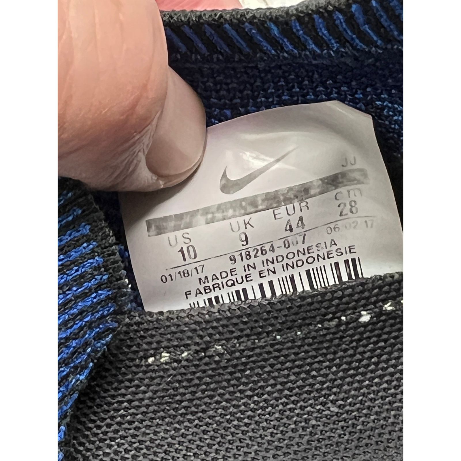 Nike Nike Mariah Flyknit Racer Blue Shoes Size US 10 / IT 40 - 8 Thumbnail
