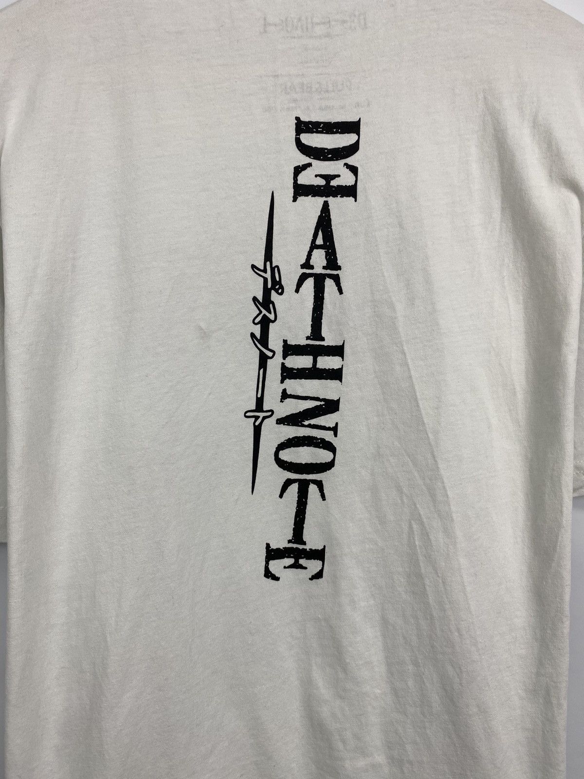 Cartoon Network × Japanese Brand × Vintage 🇯🇵 Vintage Death Note Japanese Cartoon Anime T-Shirt Rare Size US M / EU 48-50 / 2 - 6 Thumbnail