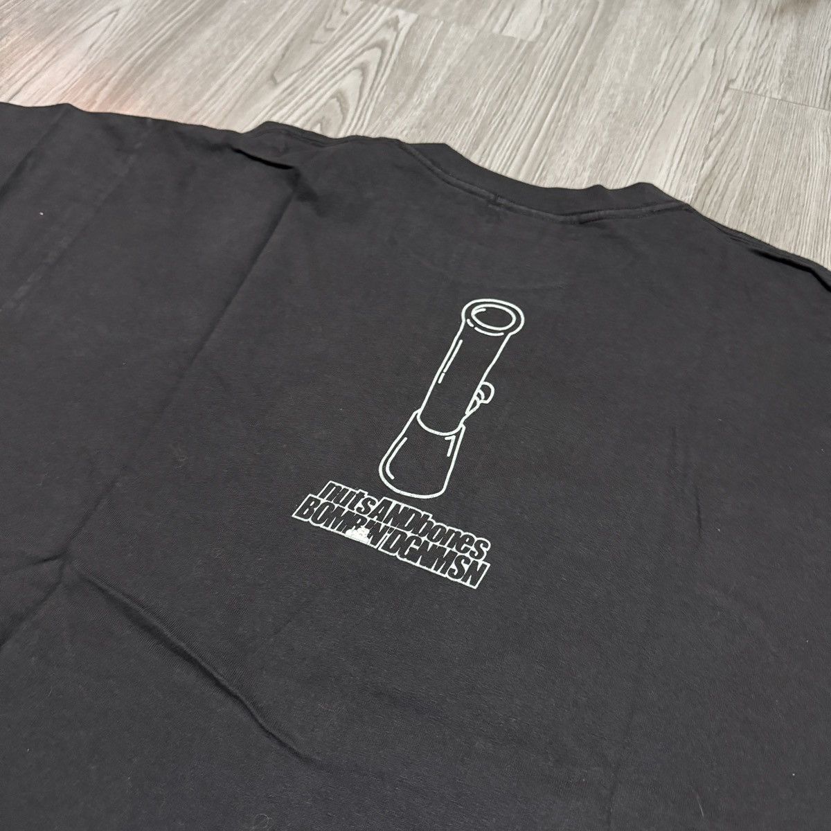 Japanese Brand × Vintage vtg OG Nuts and Bones Stoned Tshirts Size US XL / EU 56 / 4 - 6 Thumbnail