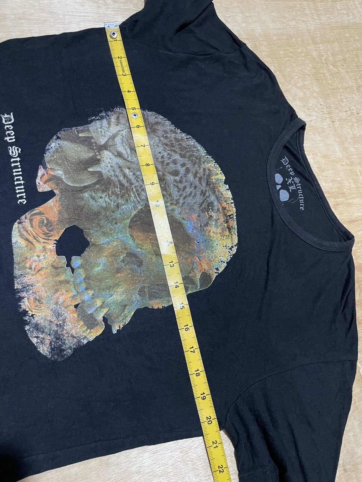 Hysteric Glamour × If Six Was Nine × Japanese Brand Y2k Deep Structure Skull Tshirt Size US XL / EU 56 / 4 - 7 Thumbnail