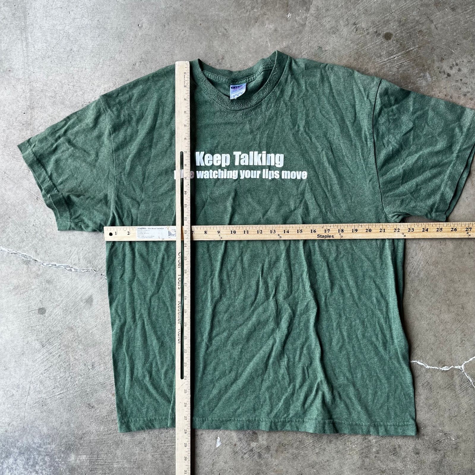 Vintage Vintage Keep Talking Shirt Mens XL Funny Slogan Size US XL / EU 56 / 4 - 4 Thumbnail