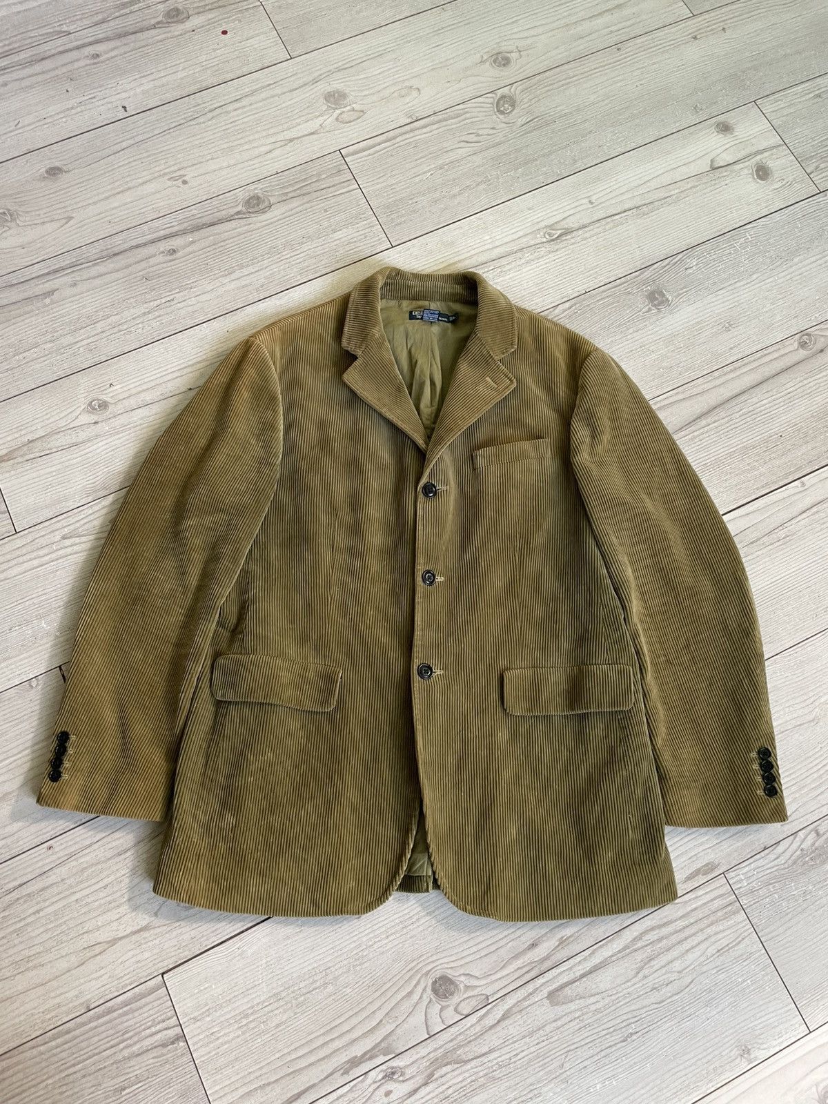 Polo Ralph Lauren × Vintage Polo Ralph Lauren Corduroy Blazer Size 44R - 4 Thumbnail