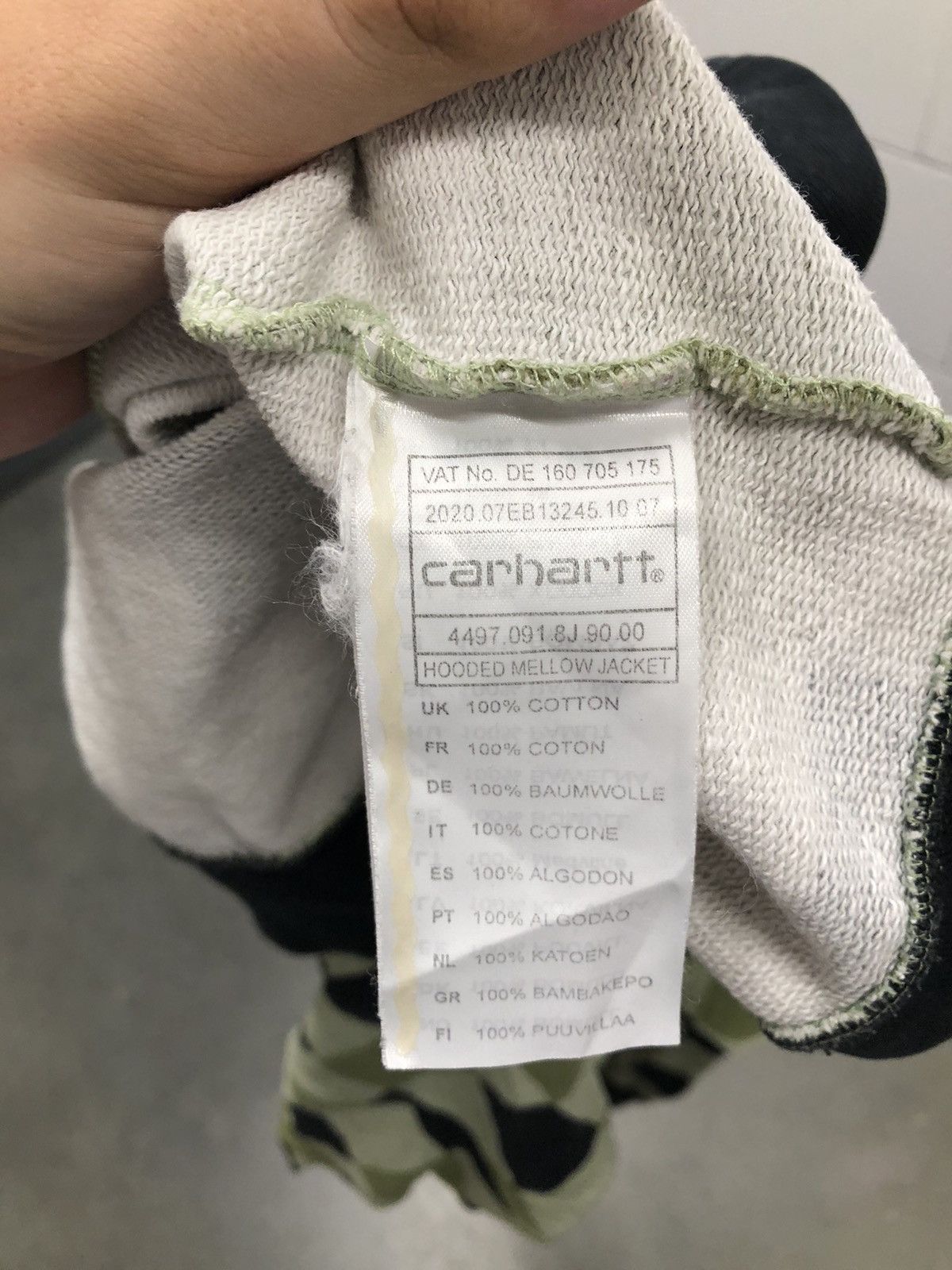 Carhartt × Vintage Carhartt Hooded Mellow Jacket Zip Workwear Size US M / EU 48-50 / 2 - 4 Thumbnail