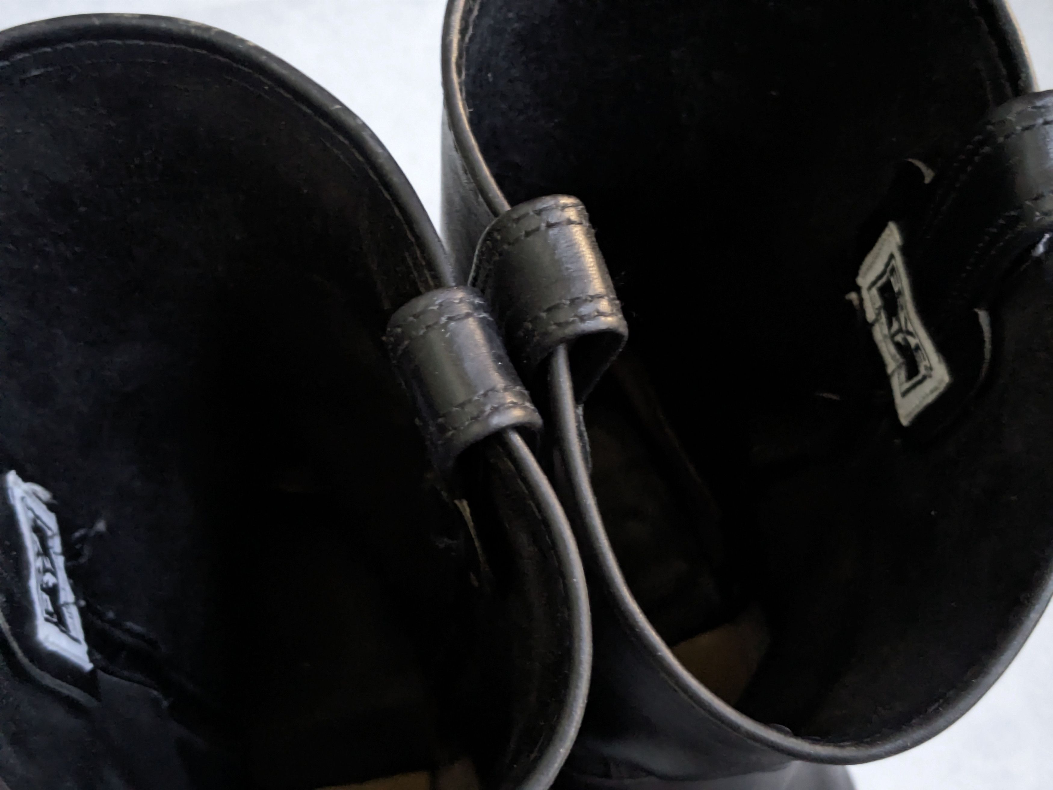 Frye Frye Harness Boots Black Leather 10 M Buckle Size US 10 / EU 43 - 7 Thumbnail