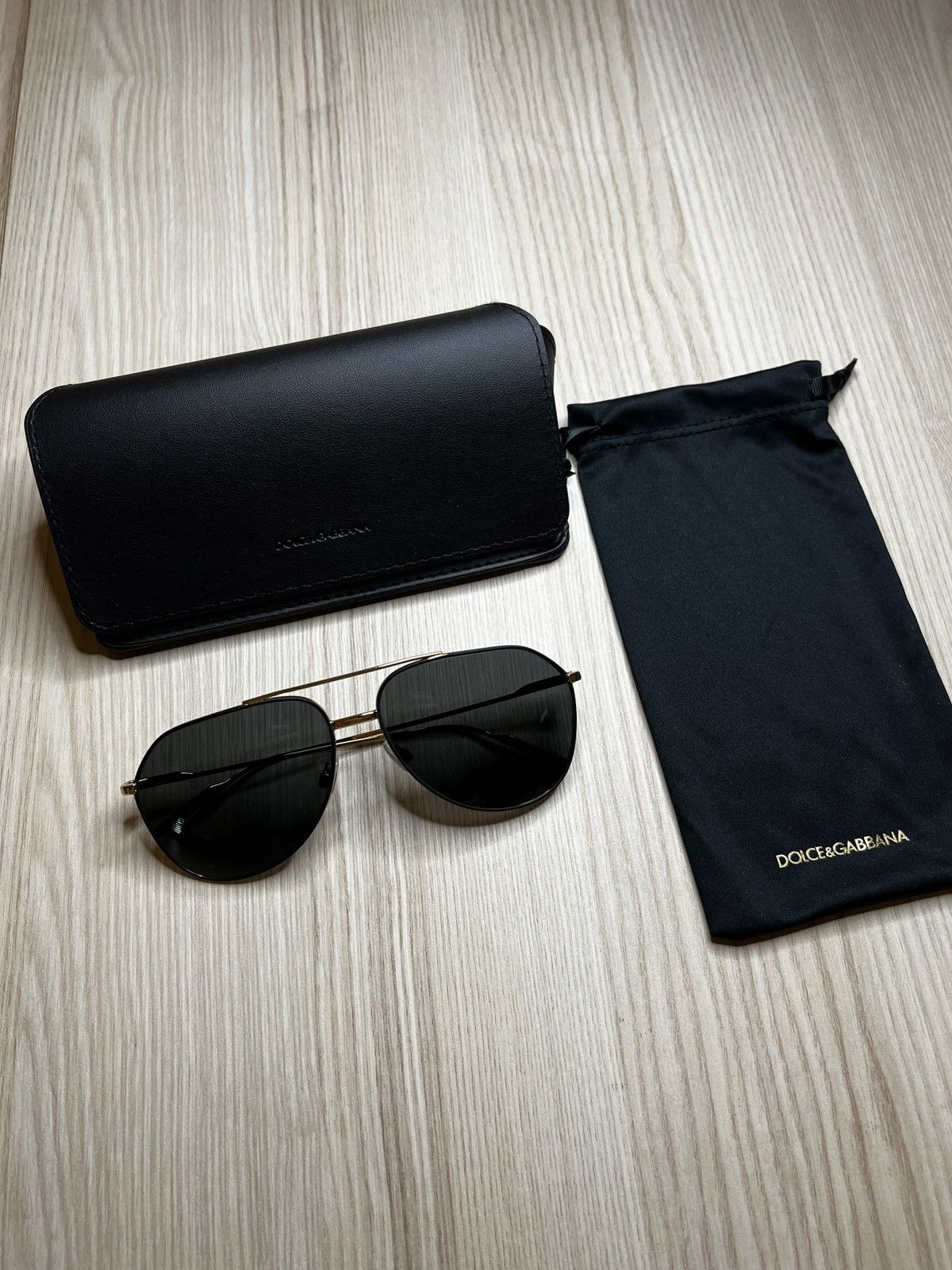 Dolce 2024 & Gabbana new and authenticated polarized sunglasses in case