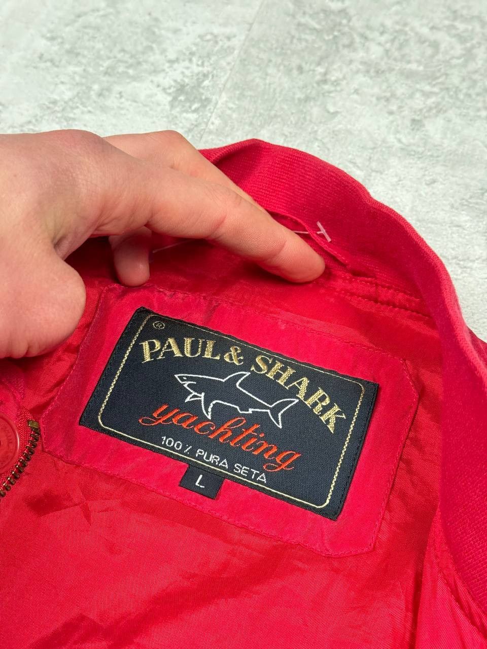 Paul & Shark Paul & Shark Mens Silk Lightweight Bomber Jacket Size L Size US L / EU 52-54 / 3 - 12 Thumbnail