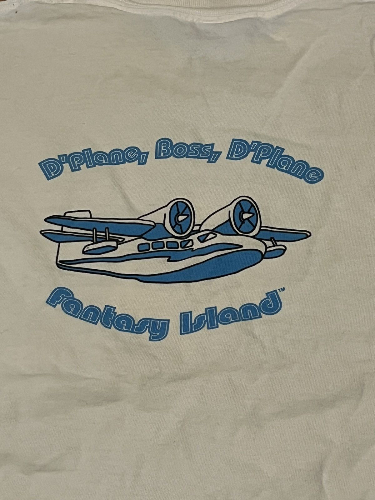 Vintage Single stitch fantasy island tee Size US L / EU 52-54 / 3 - 3 Thumbnail