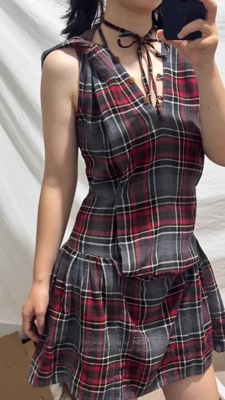 Vivienne Westwood Vivienne Westwood Witch plaid dress Size M / US 6-8 / IT 42-44 - 2 Thumbnail