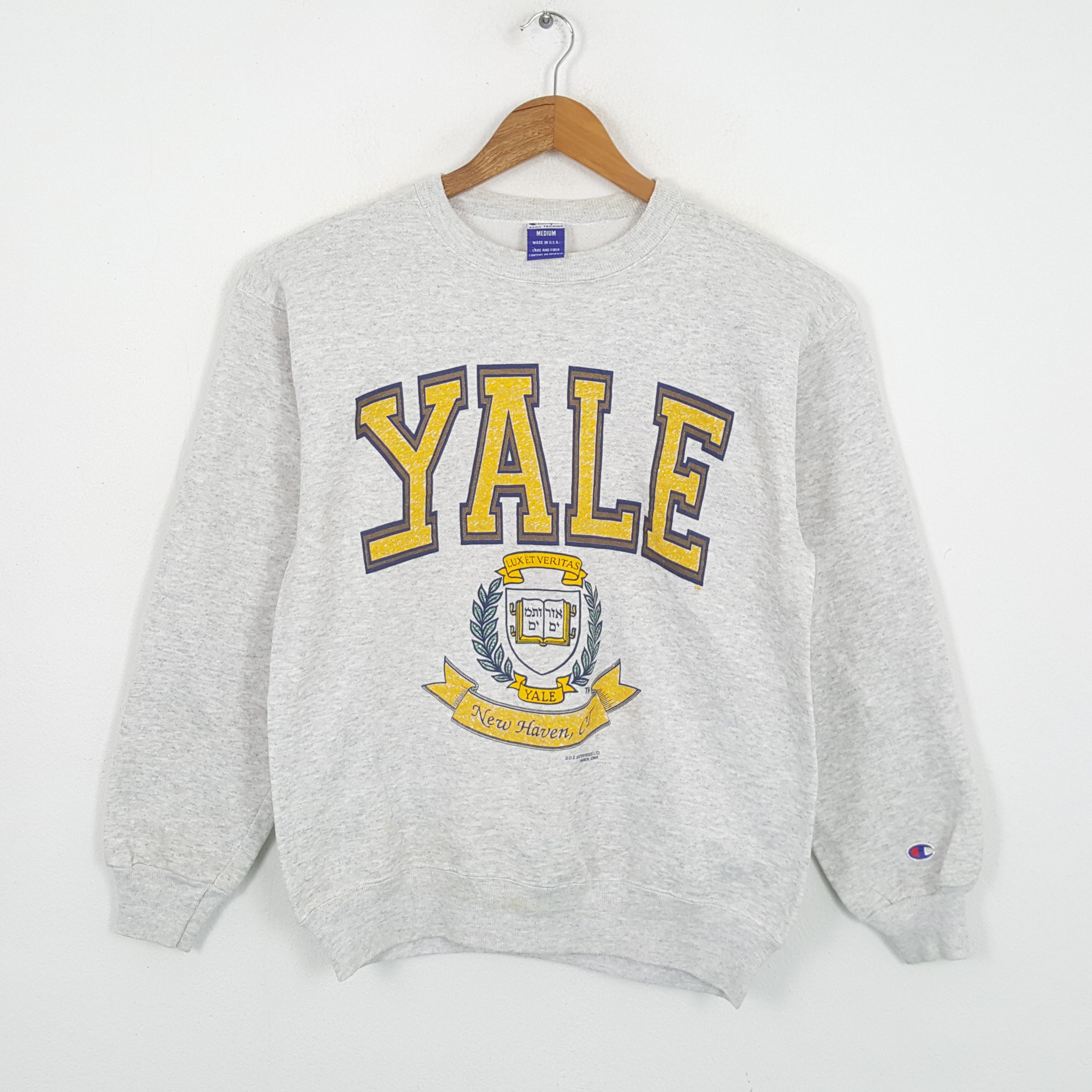 Champion × Vintage Vintage YALE CHAMPION American University Promo Sweatshirts Size US M / EU 48-50 / 2 - 1 Thumbnail