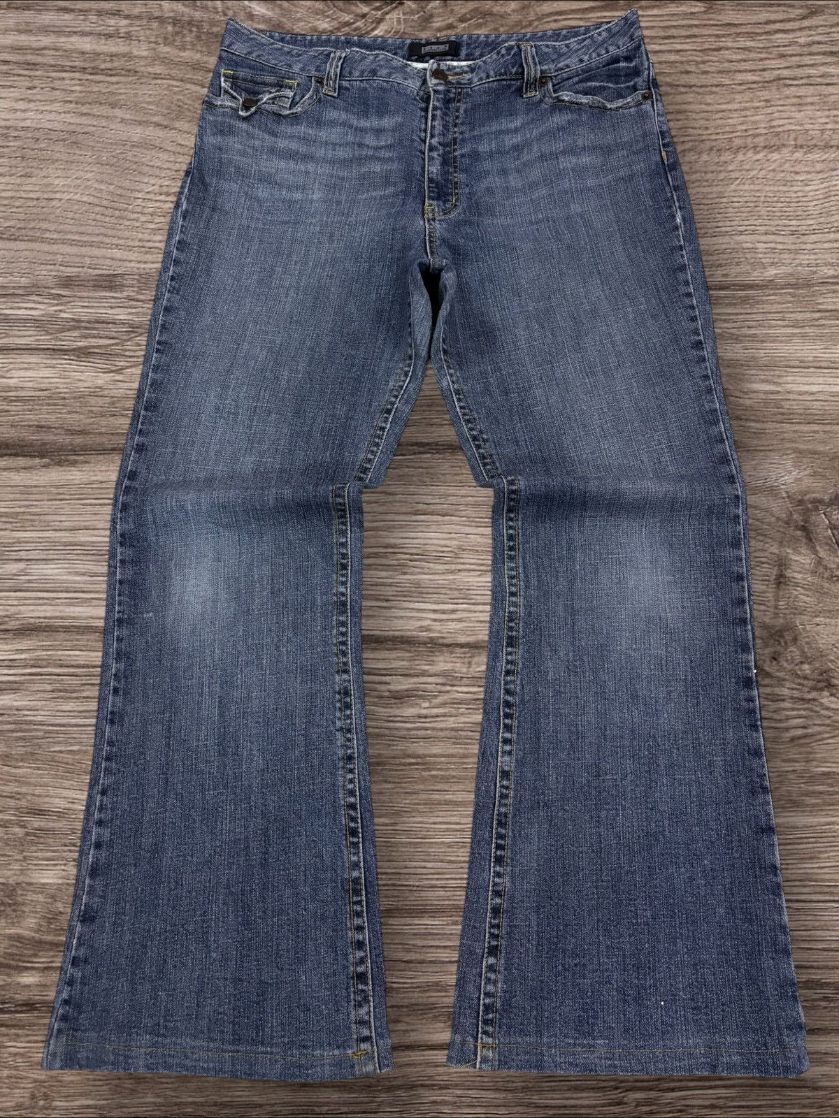 Japanese Brand FTOF Japan Flare Jeans Size US 34 / EU 50 - 2 Thumbnail