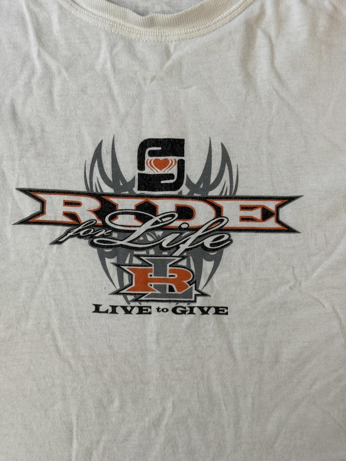 Gildan Y2K Biker Tribal T-shirt OBI Oklahoma Ride for Life XXXL Size US XXL / EU 58 / 5 - 4 Thumbnail
