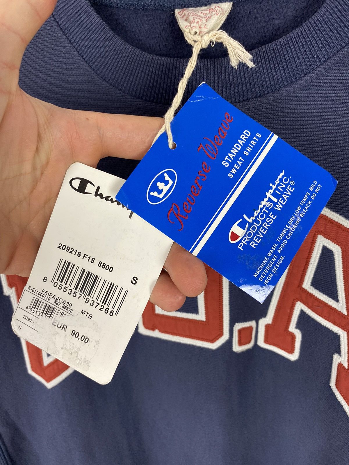 Champion × USA Olympics New! Champion U.S.A Reverse Weave Sweatshirt Size US S / EU 44-46 / 1 - 7 Thumbnail