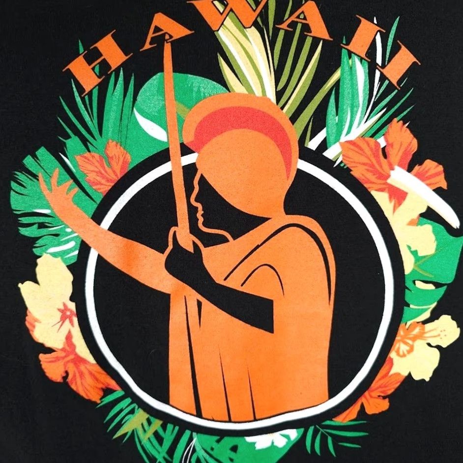 Port & Company VINTAGE Hawaiian Warrior T Shirt Mens XL Black Aloha Ke Akua Hawaii Port & Company Shirt Mens XL Black Hawaii Visitor Souvenir 2010-2019 Size US XL / EU 56 / 4 - 3 Thumbnail