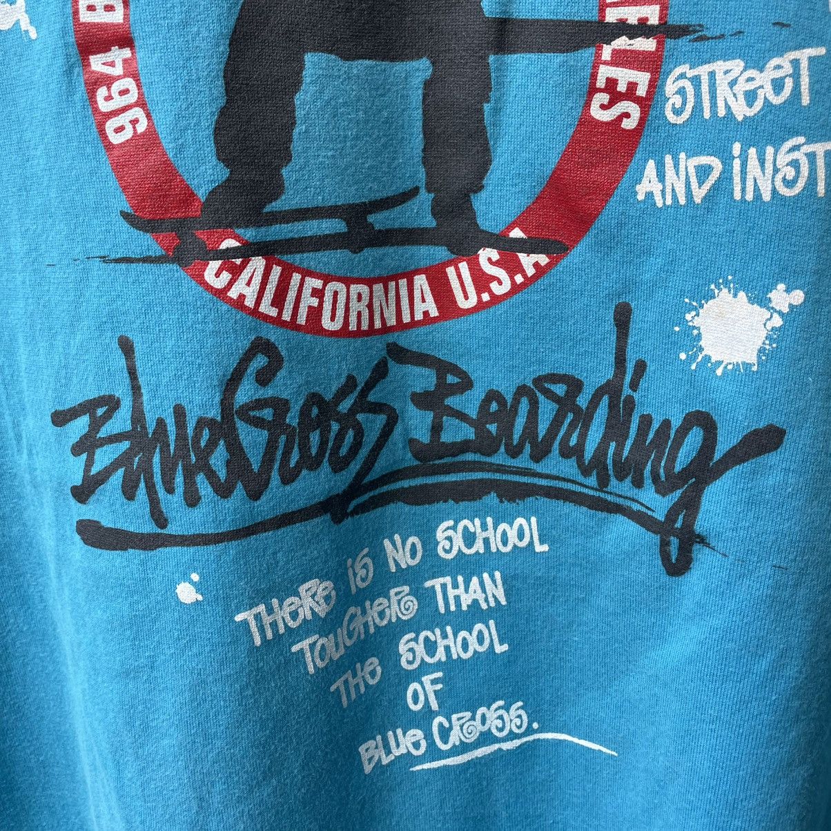 Welcome Skateboards 🔥Vintage Blue Cross Skateboarding Company Hip Hop Tee Size US S / EU 44-46 / 1 - 5 Thumbnail