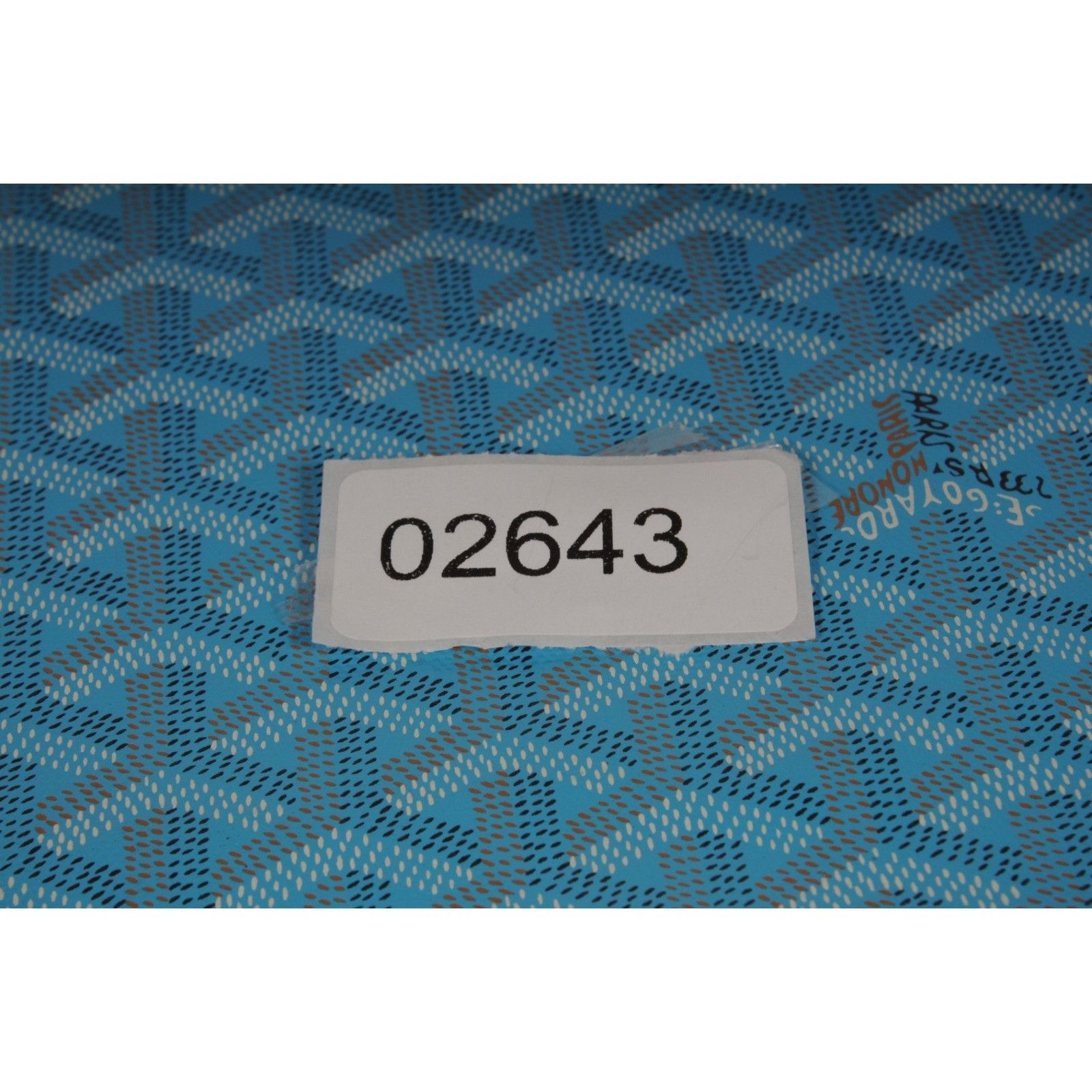 Goyard Senate MM Pouch Turquoise Blue Clutch Coated Canvas - 02643 Size ONE SIZE - 14 Thumbnail
