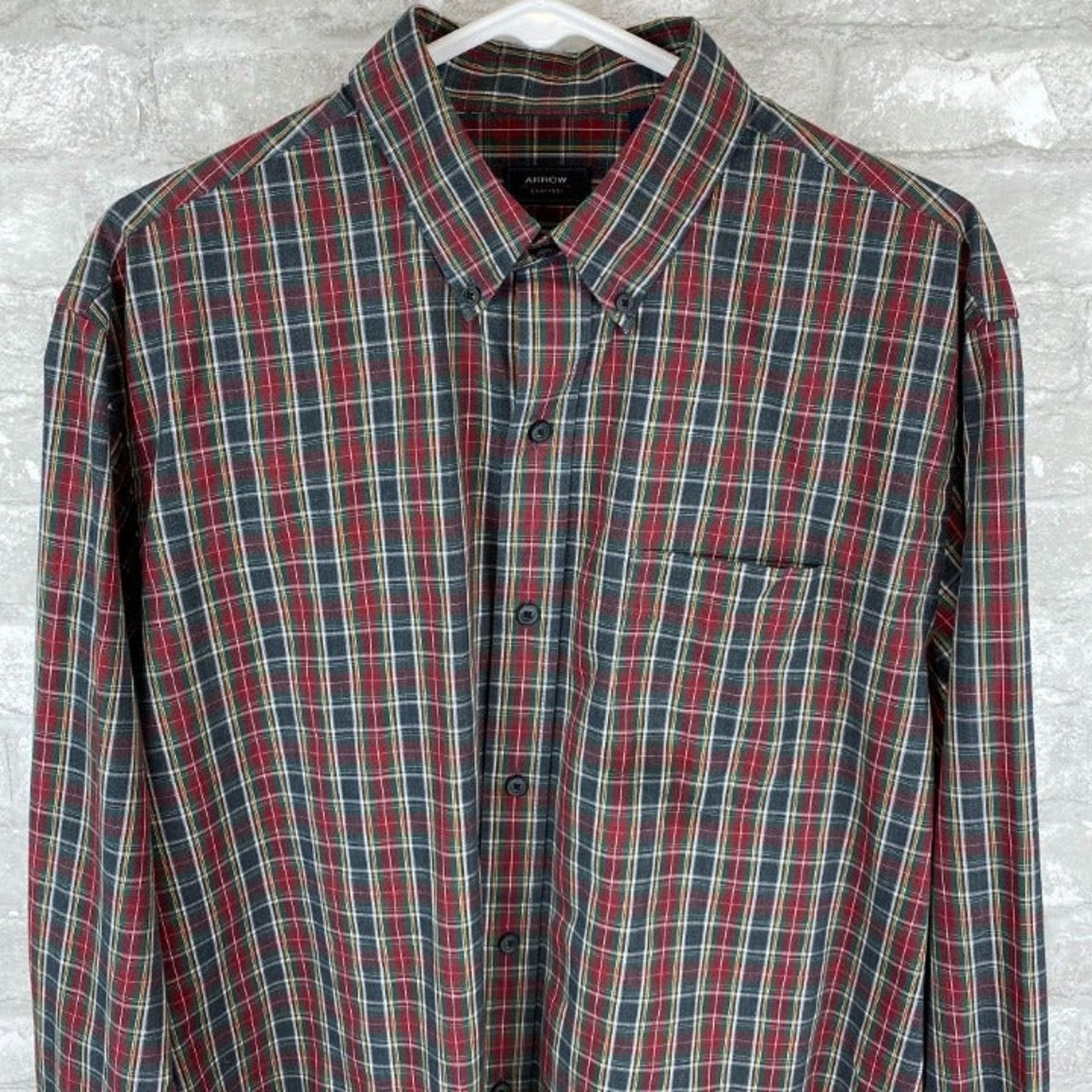 Arrow ARROW Christmas Holiday Festive Button Down Shirt Medium Size US M / EU 48-50 / 2 - 3 Thumbnail