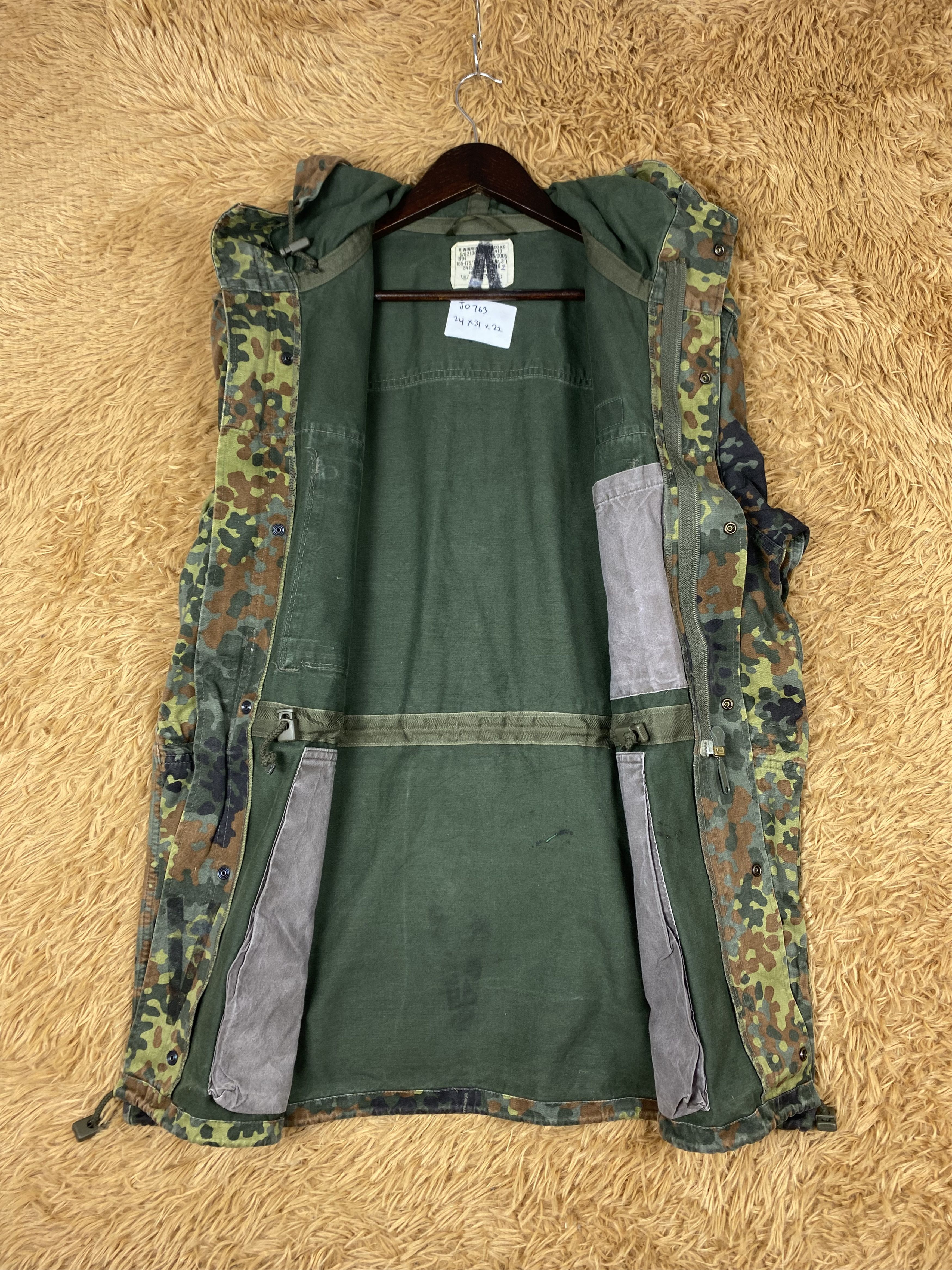 Vintage Vintage Army Military Camouflage Jacket DJ0763 Size US M / EU 48-50 / 2 - 6 Thumbnail