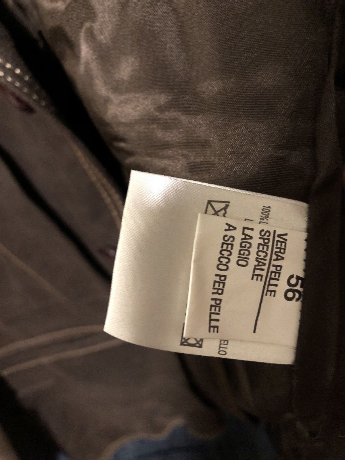 Other Di Bello Collezione Brown Lambskin Leather Jacket Size US XL / EU 56 / 4 - 8 Thumbnail