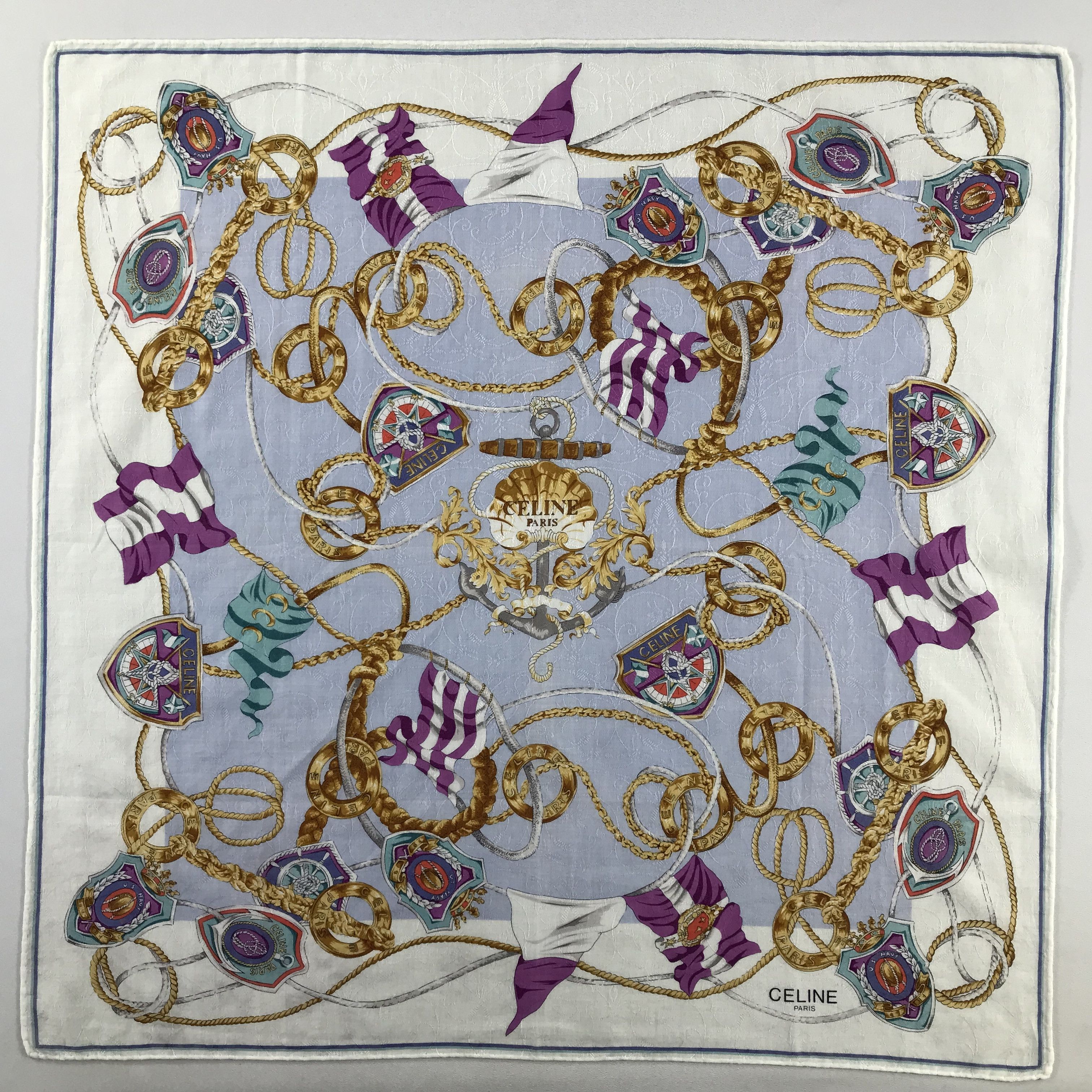 Celine Celine Handkerchief / Bandana / Neckerchief C690 Size ONE SIZE - 3 Thumbnail