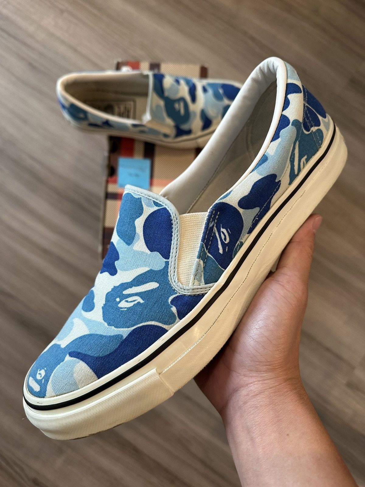 Bape Bape Yank Sta ABC Camo (Blue) Size 9.5 Size US 9.5 / EU 42-43 - 9 Thumbnail