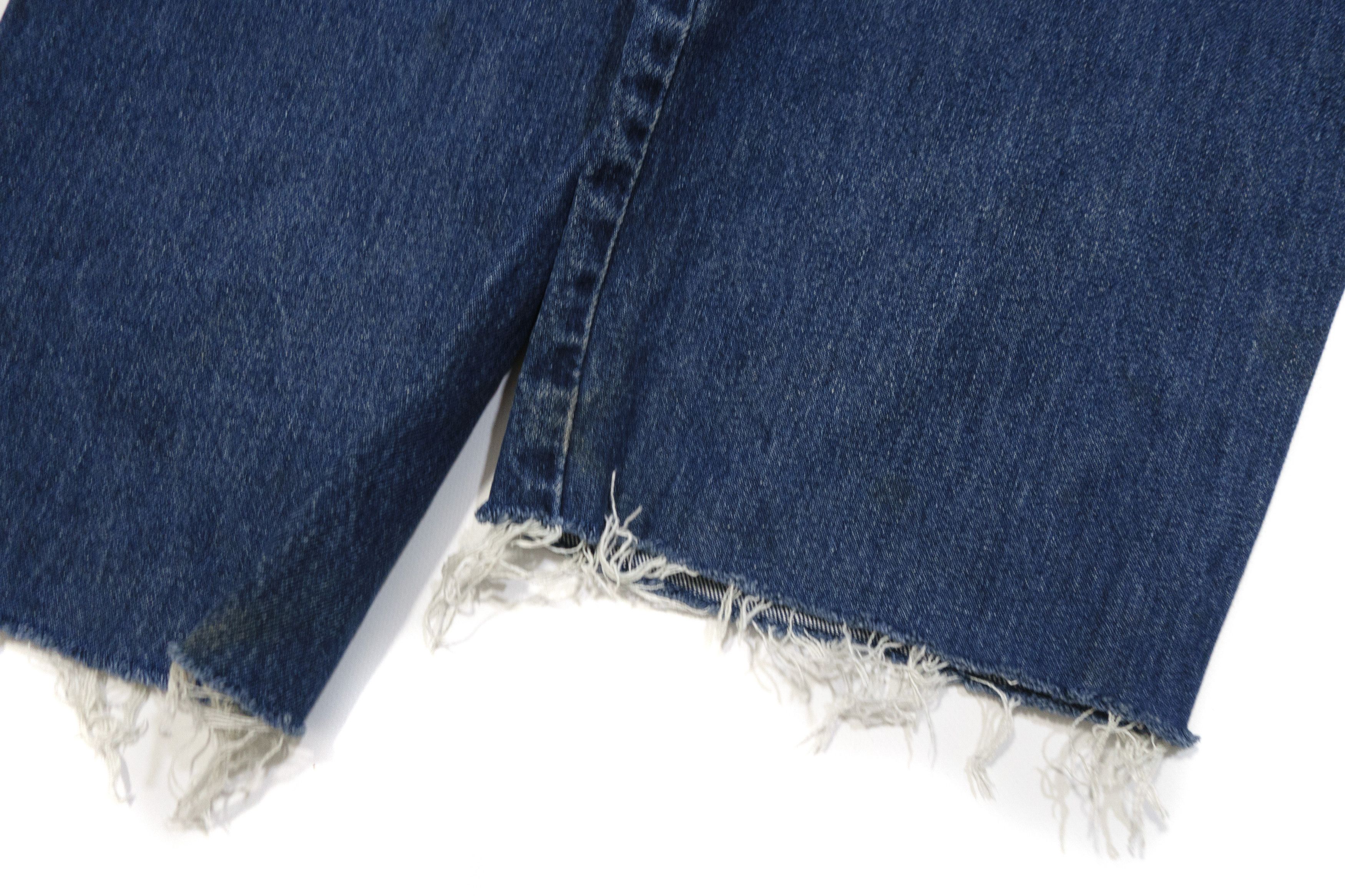 Marithe + Francois Girbaud Y2K Baggy X-Pocket Raw Hem Work Jeans 00s Vintage Size US 36 / EU 52 - 8 Thumbnail