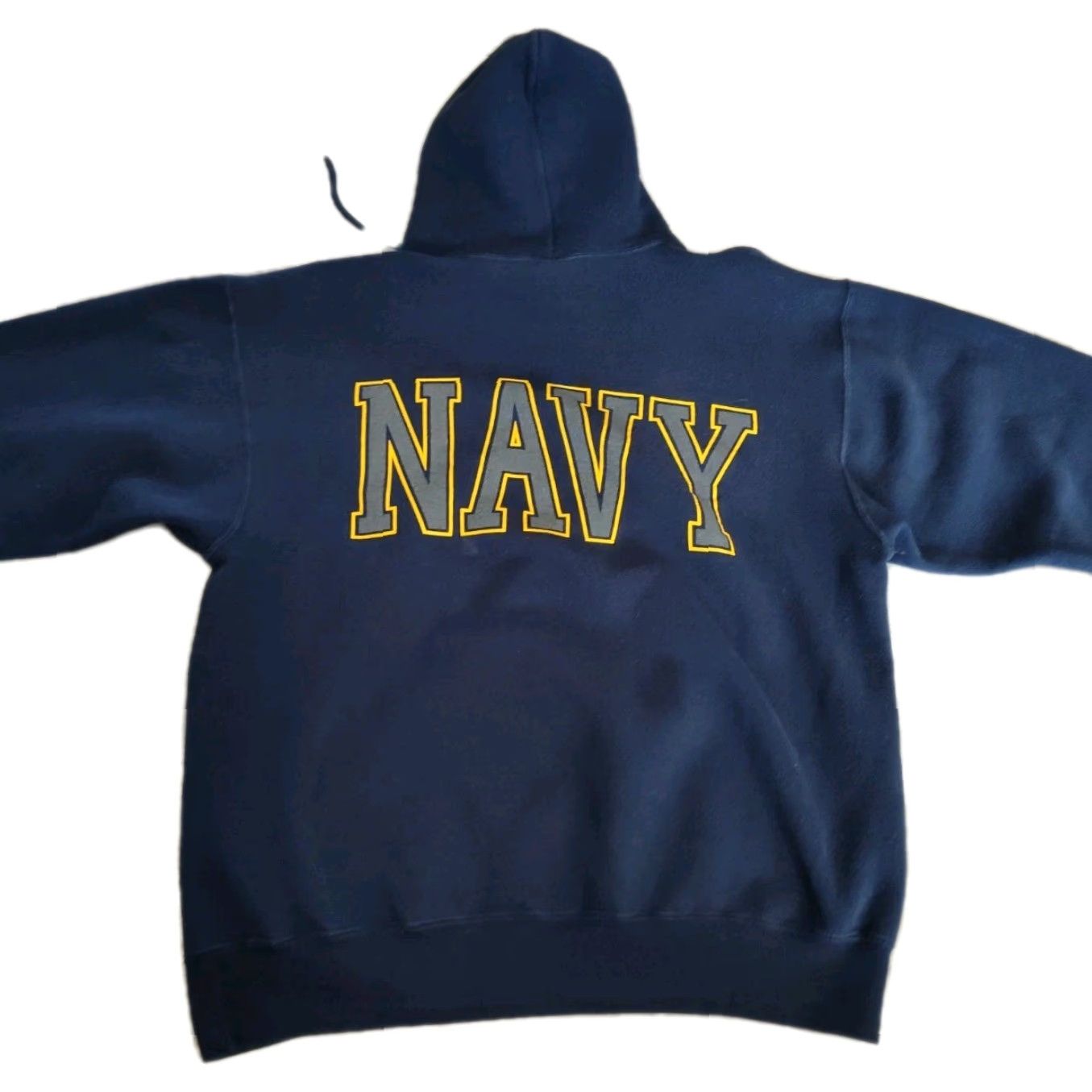 Soffe Vtg Soffe United States Navy US Hoodie Official Made In USA Blue Size M Size US M / EU 48-50 / 2 - 2 Thumbnail