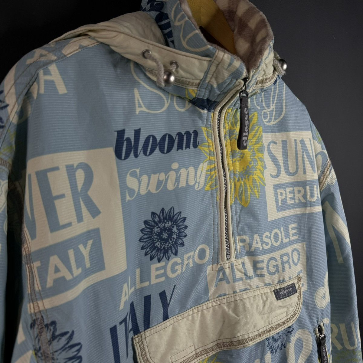 Ellesse Vintage Ellesse Sunflower Ski Jacket Size US M / EU 48-50 / 2 - 4 Thumbnail