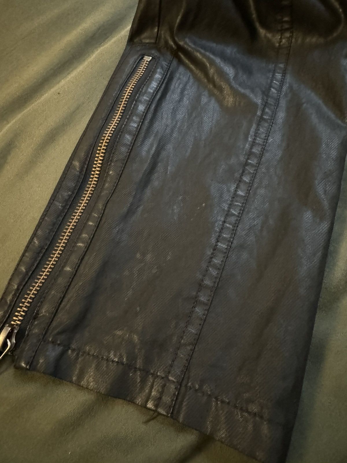 Helmut Lang × Vintage Helmut Lang Vintage wax cotton pants Size US 30 / EU 46 - 9 Thumbnail