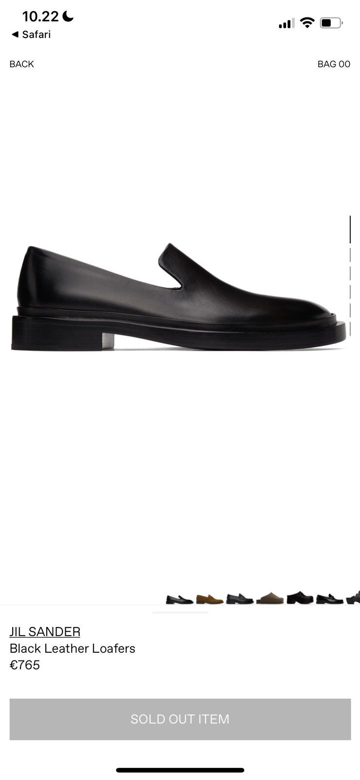 Jil Sander LOOKING FOR JIL SANDER ONE PIÈCE LOAFERS Size US 8.5 / EU 41-42 - 1 Preview