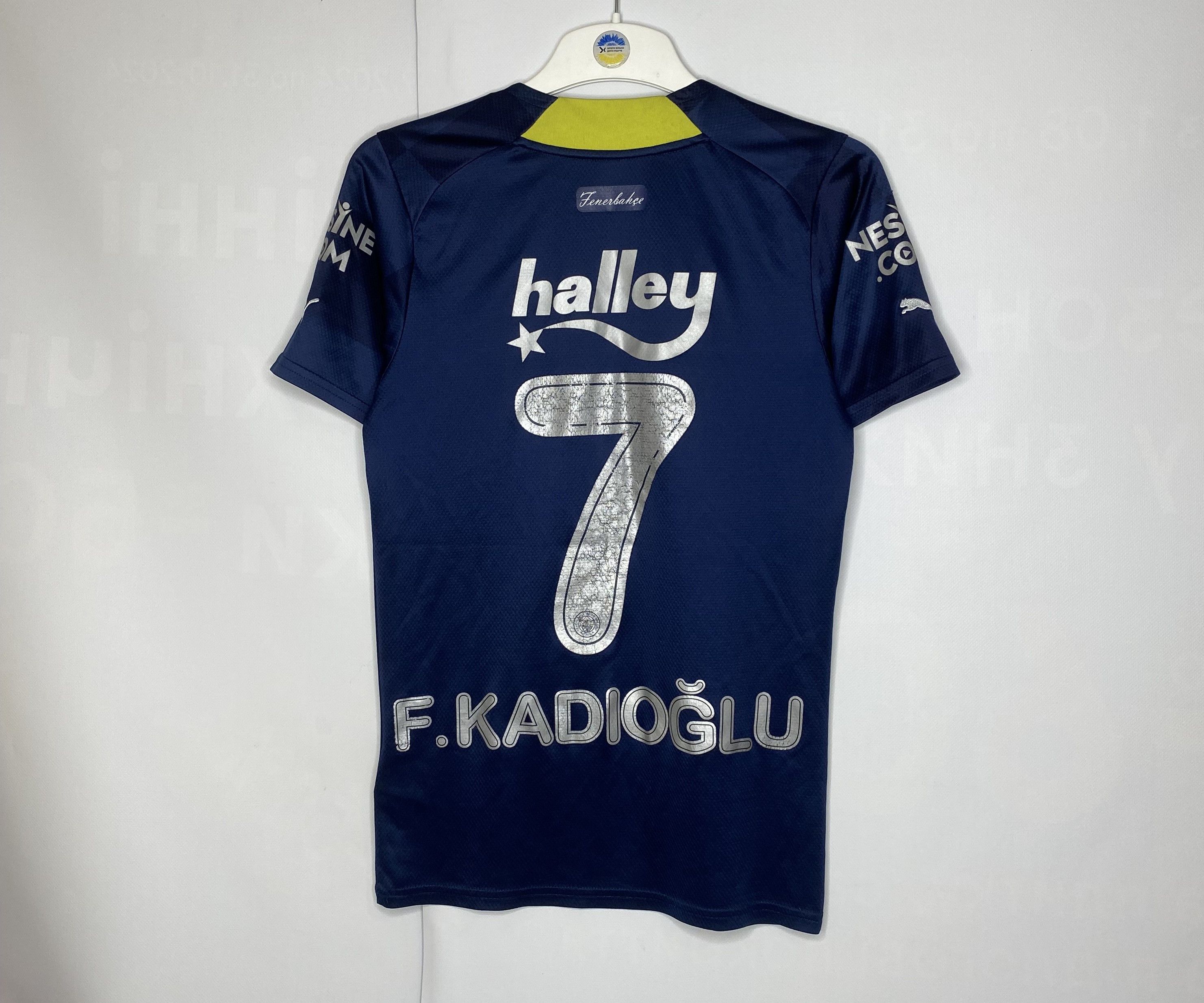 Puma × UEFA F. KADIOGLU #7 FENERBAHCE 2022 THIRD FOOTBALL SHIRT SOCCER Size US XS / EU 42 / 0 - 1 Thumbnail