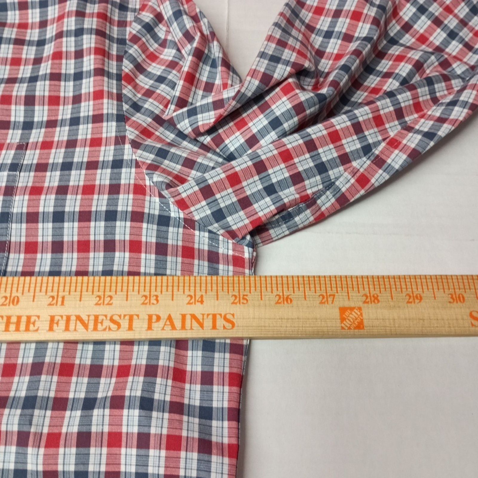 L.L. Bean LL Bean Men's Size LT Blue Red White Plaid Shirt Traditional Size US L / EU 52-54 / 3 - 5 Thumbnail