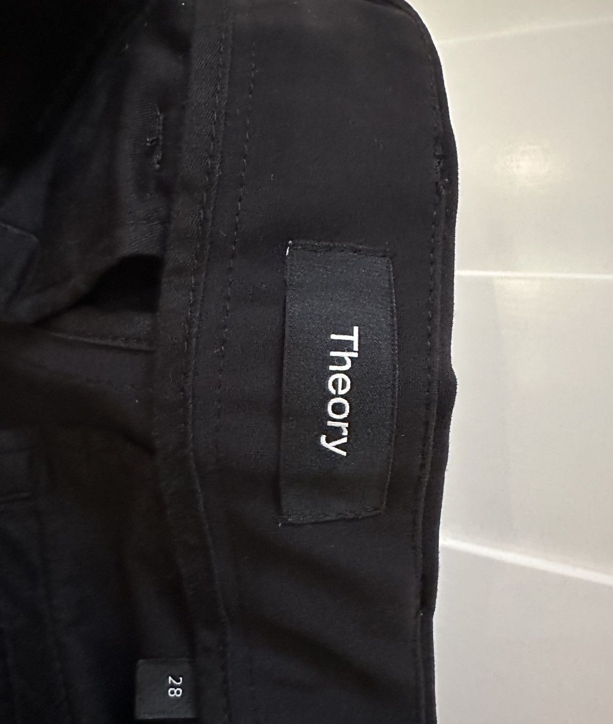 Theory Theory Zaine Pant in Precision Ponte black Size US 28 / EU 44 - 4 Thumbnail