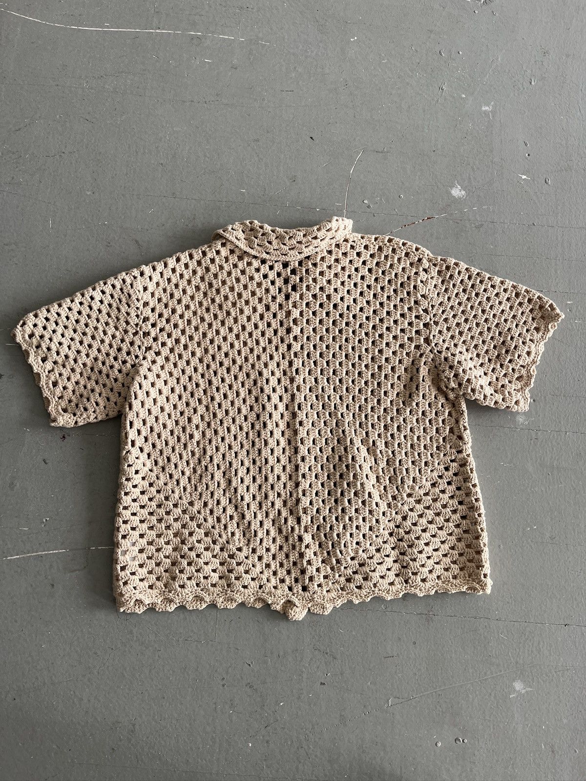 No Maintenance No Maintenance Mesh Crochet Shirt (unisex) Size US XS / EU 42 / 0 - 8 Thumbnail