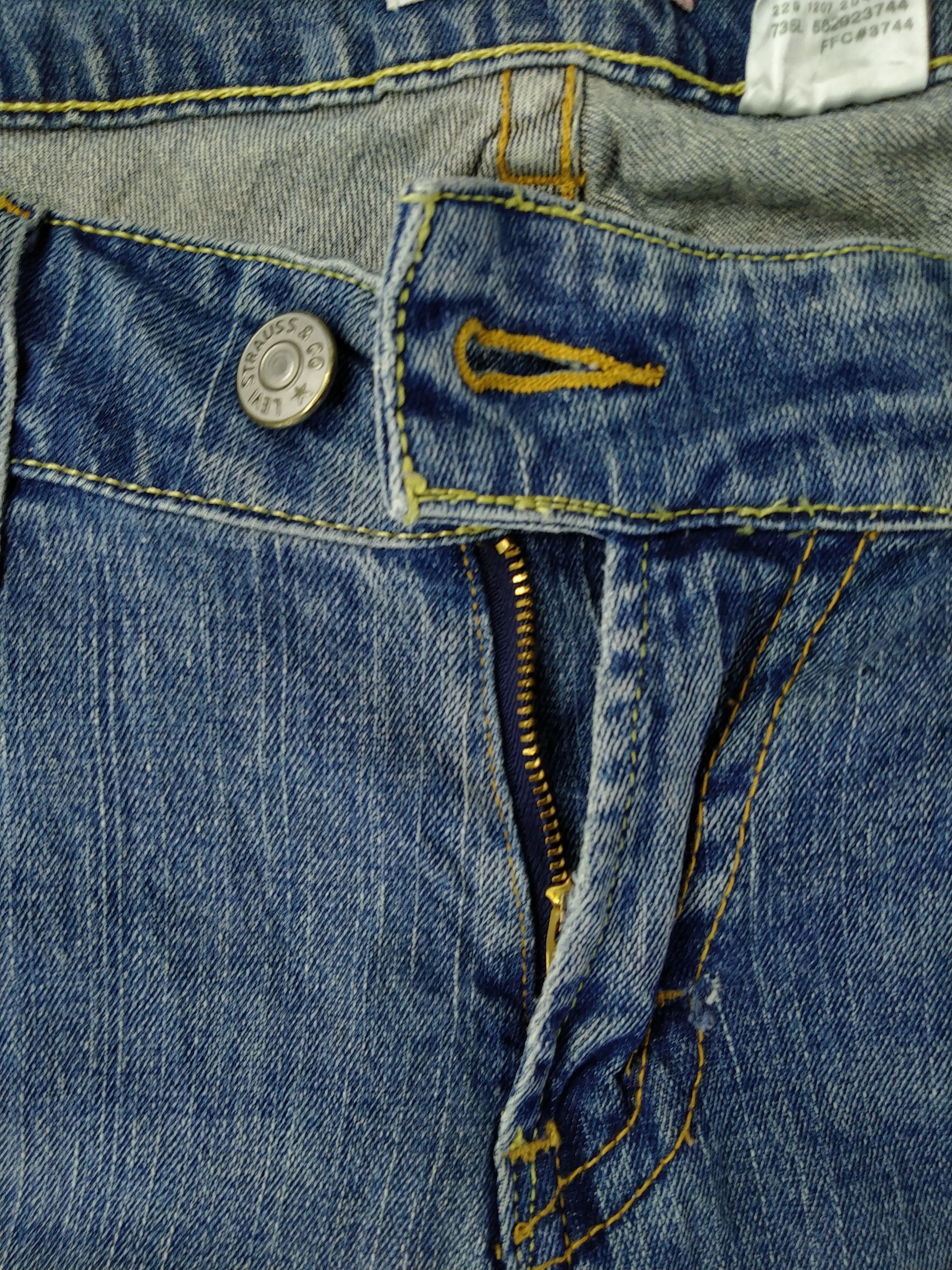 Vintage Blue Vintage Levi's 542 Low Flare Denim 39x31.5 -JN482 Size US 39 - 7 Thumbnail