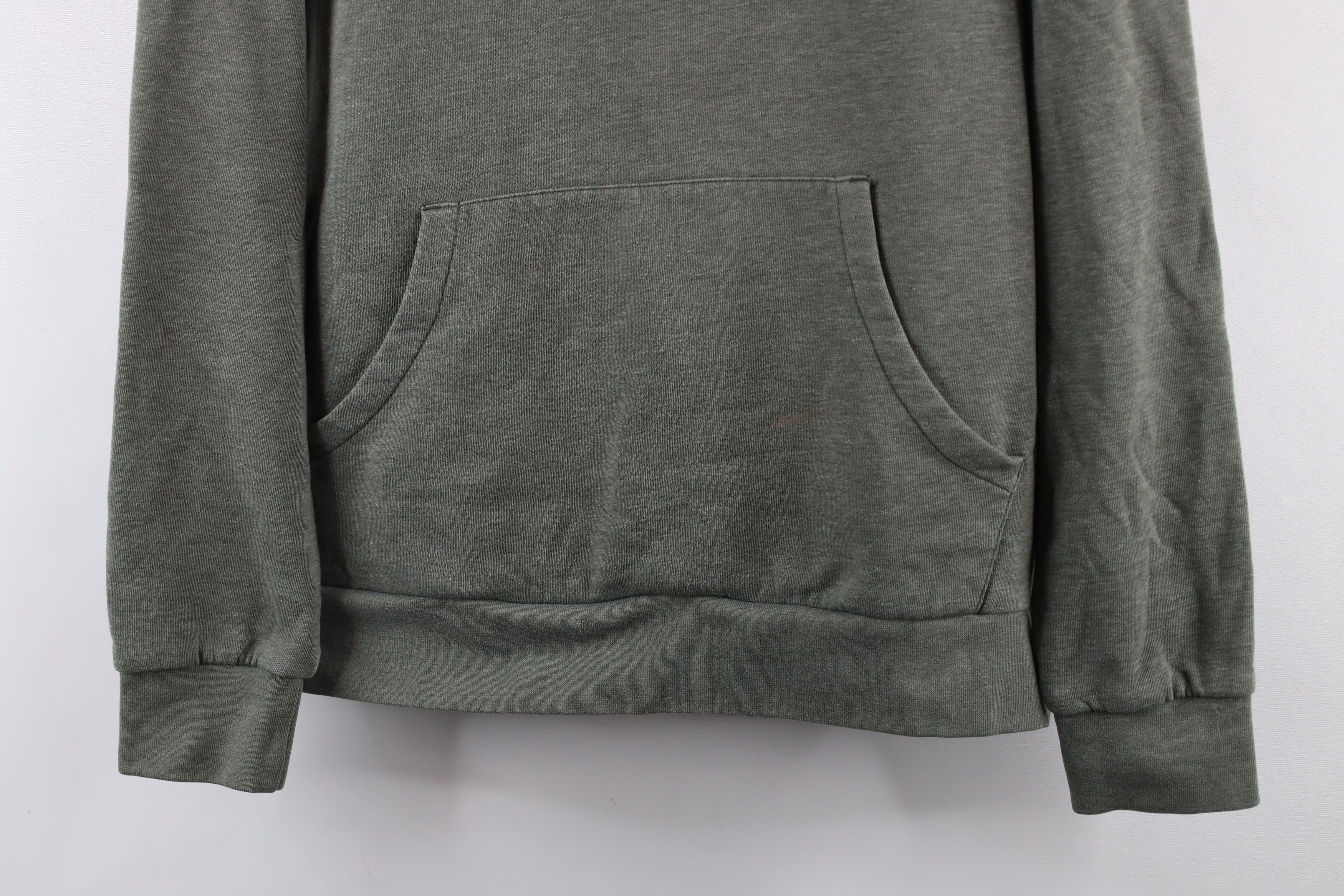 Oakley Vintage Oakley Center Logo Half Zip Hoodie Sweatshirt Green Size US L / EU 52-54 / 3 - 3 Thumbnail
