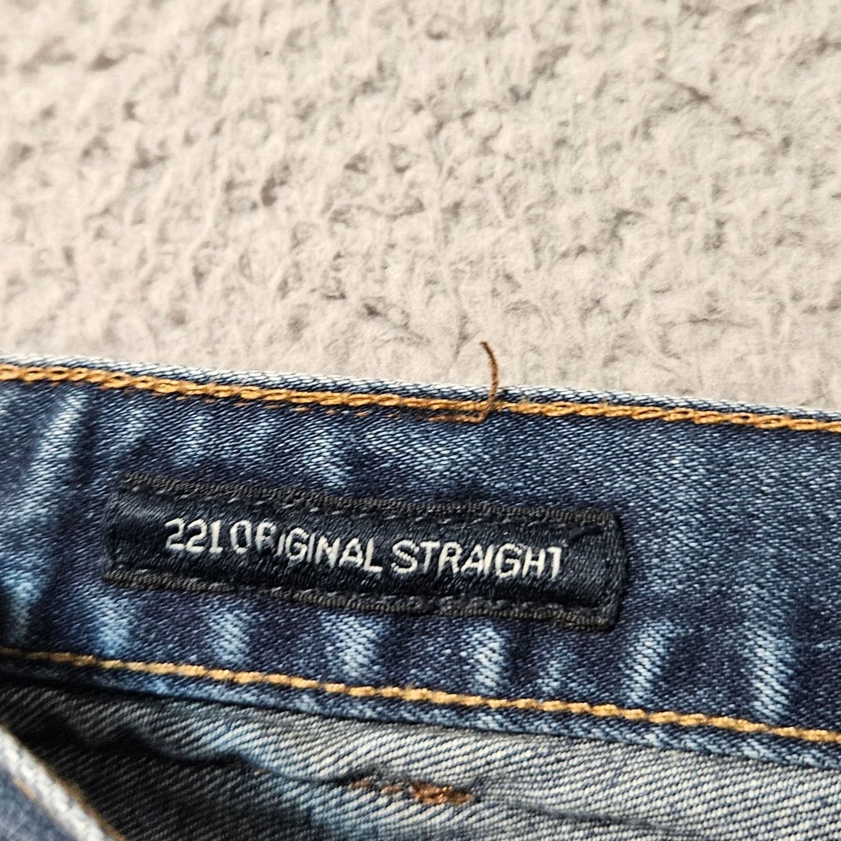 Lucky Brand Lucky Brand Blue Jeans Mens Straight Stretch Size 36 28 Size US 36 / EU 52 - 4 Thumbnail