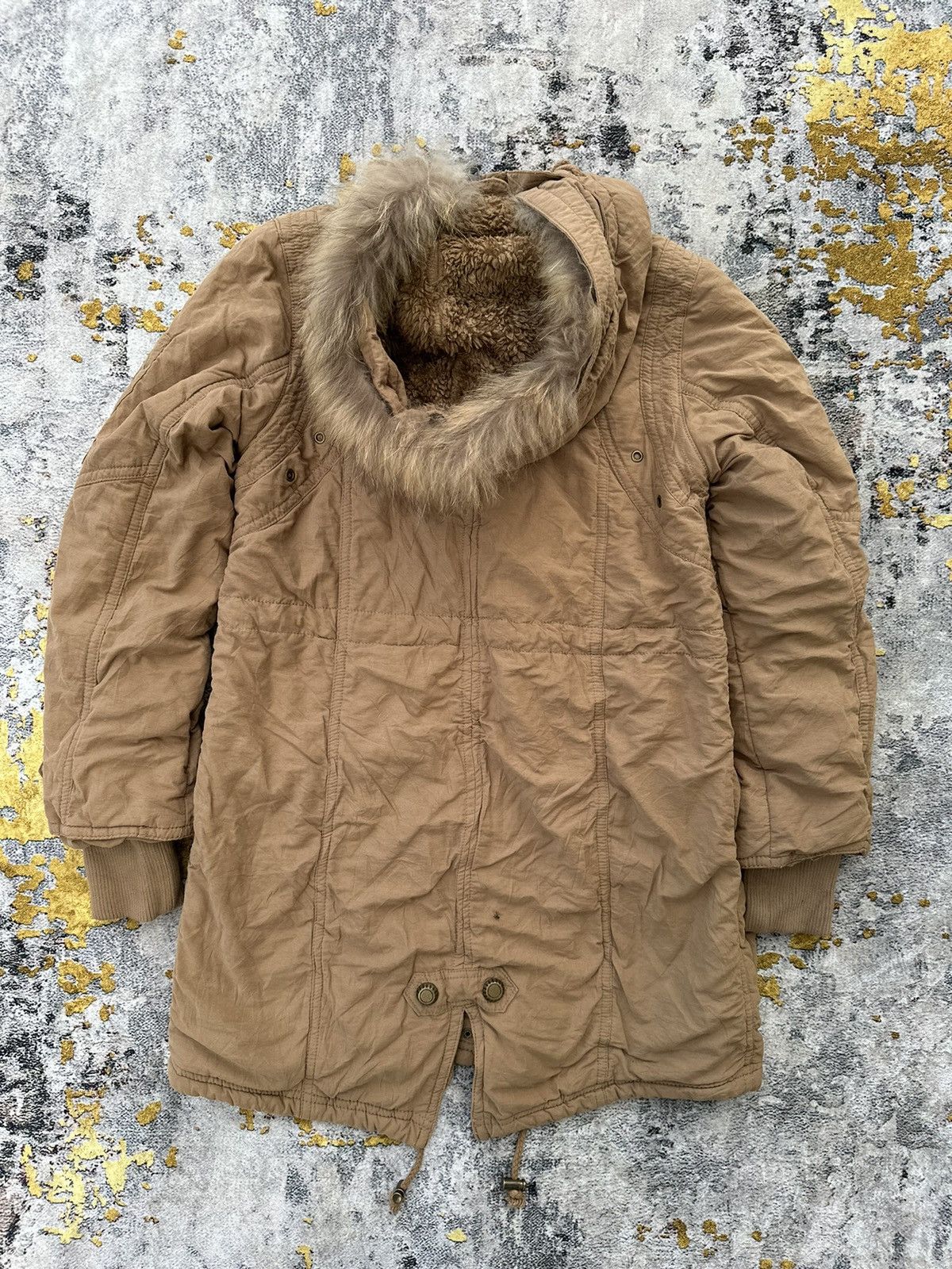 Beauty Beast FAUX FUR Jacket Playboi Carti Style Archive Ozoc WINTER Size US M / EU 48-50 / 2 - 11 Thumbnail