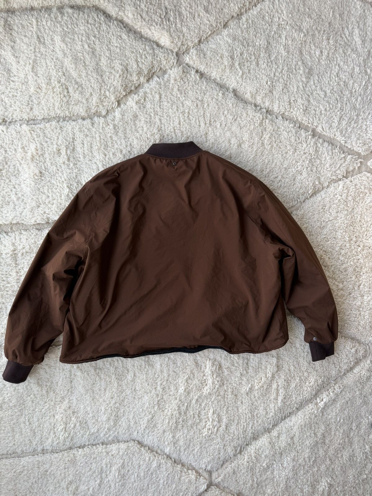 4SDESIGNS 4SDESIGN Reversible Cropper Bomber Jacket Size US L / EU 52-54 / 3 - 6 Thumbnail