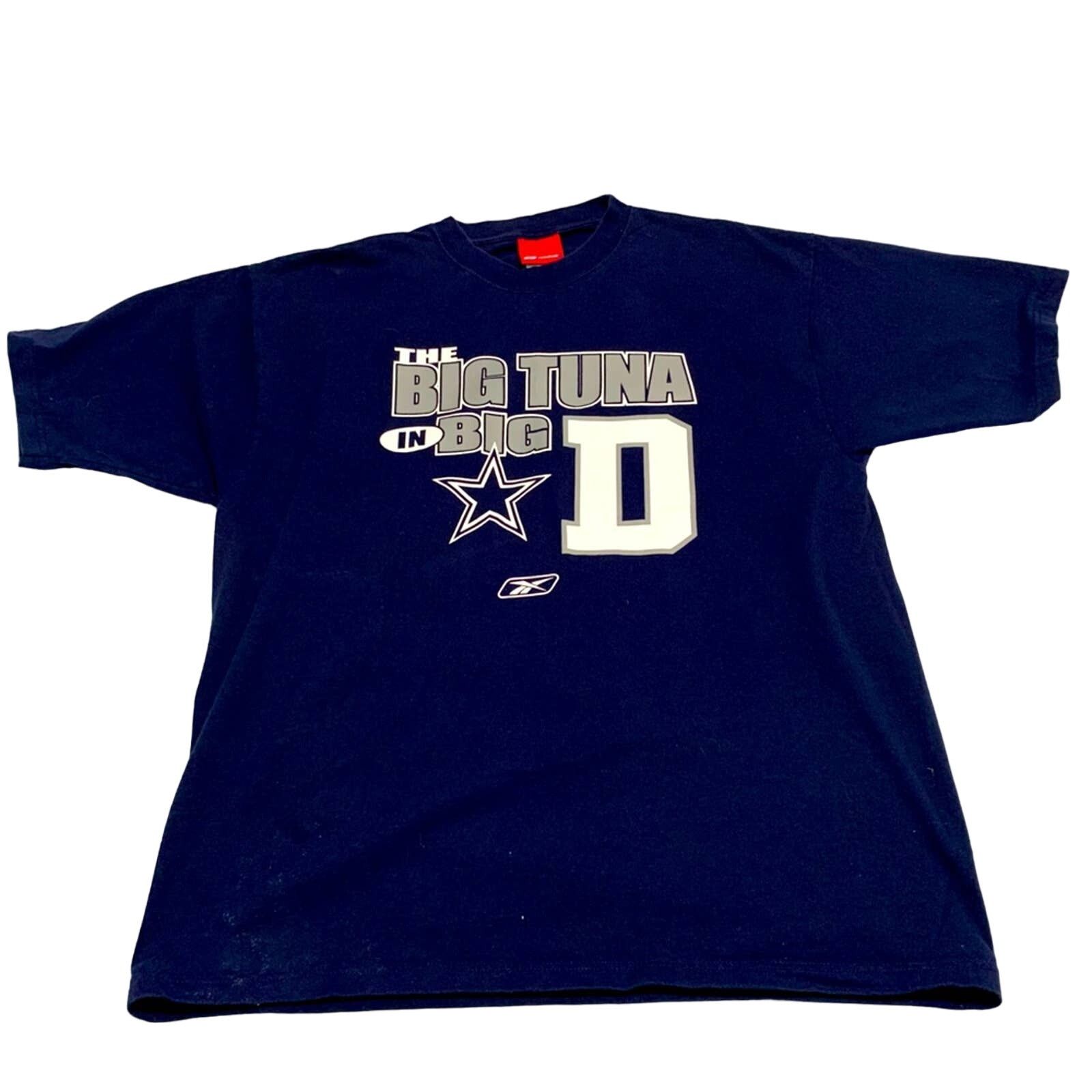 Reebok VINTAGE REEBOK DALLAS COWBOYS PARCELLS BIG TUNA IN BIG D LRG Size US L / EU 52-54 / 3 - 1 Thumbnail
