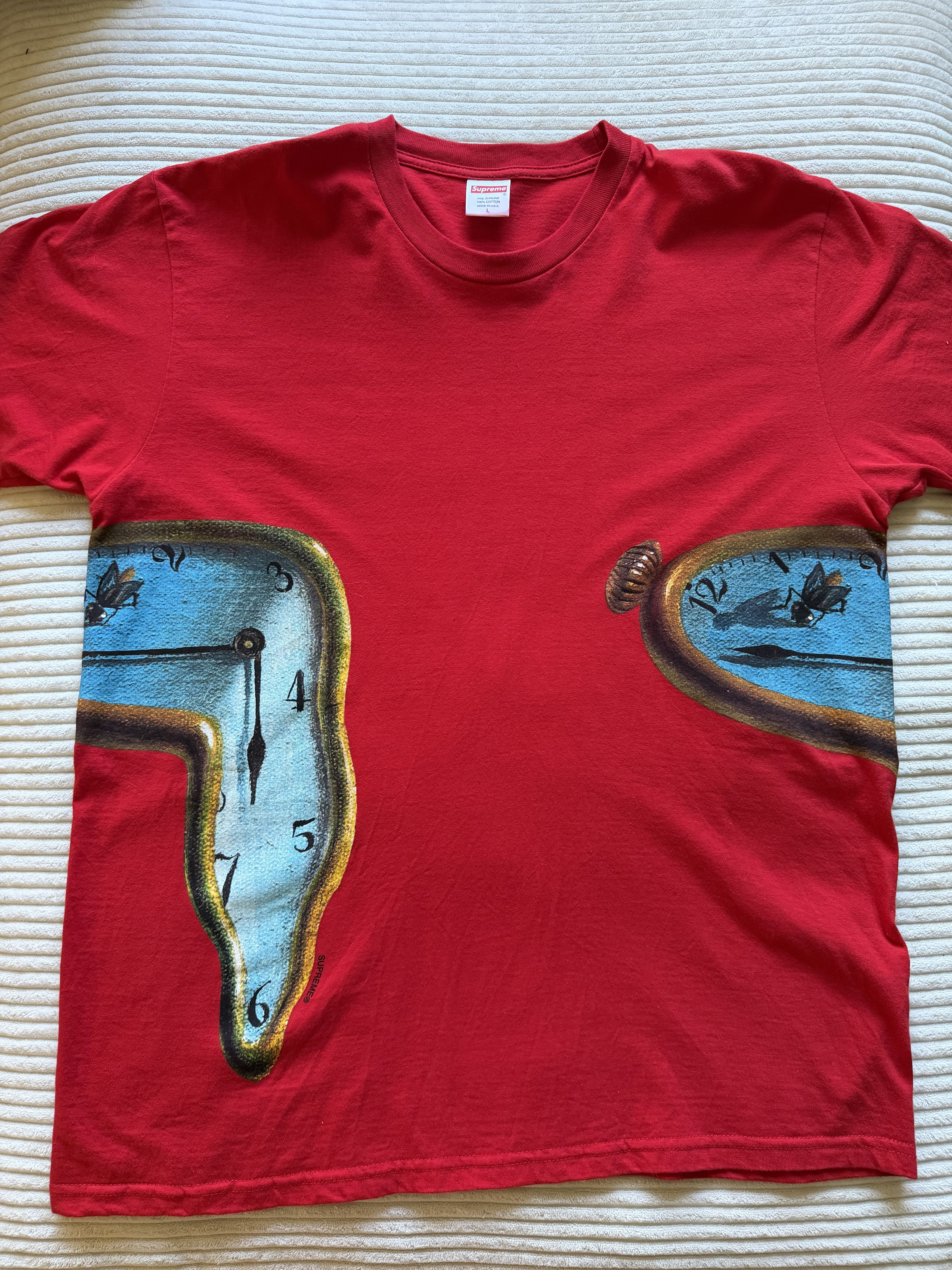 Supreme Supreme Salvador Dali clock camo shirt | Grailed