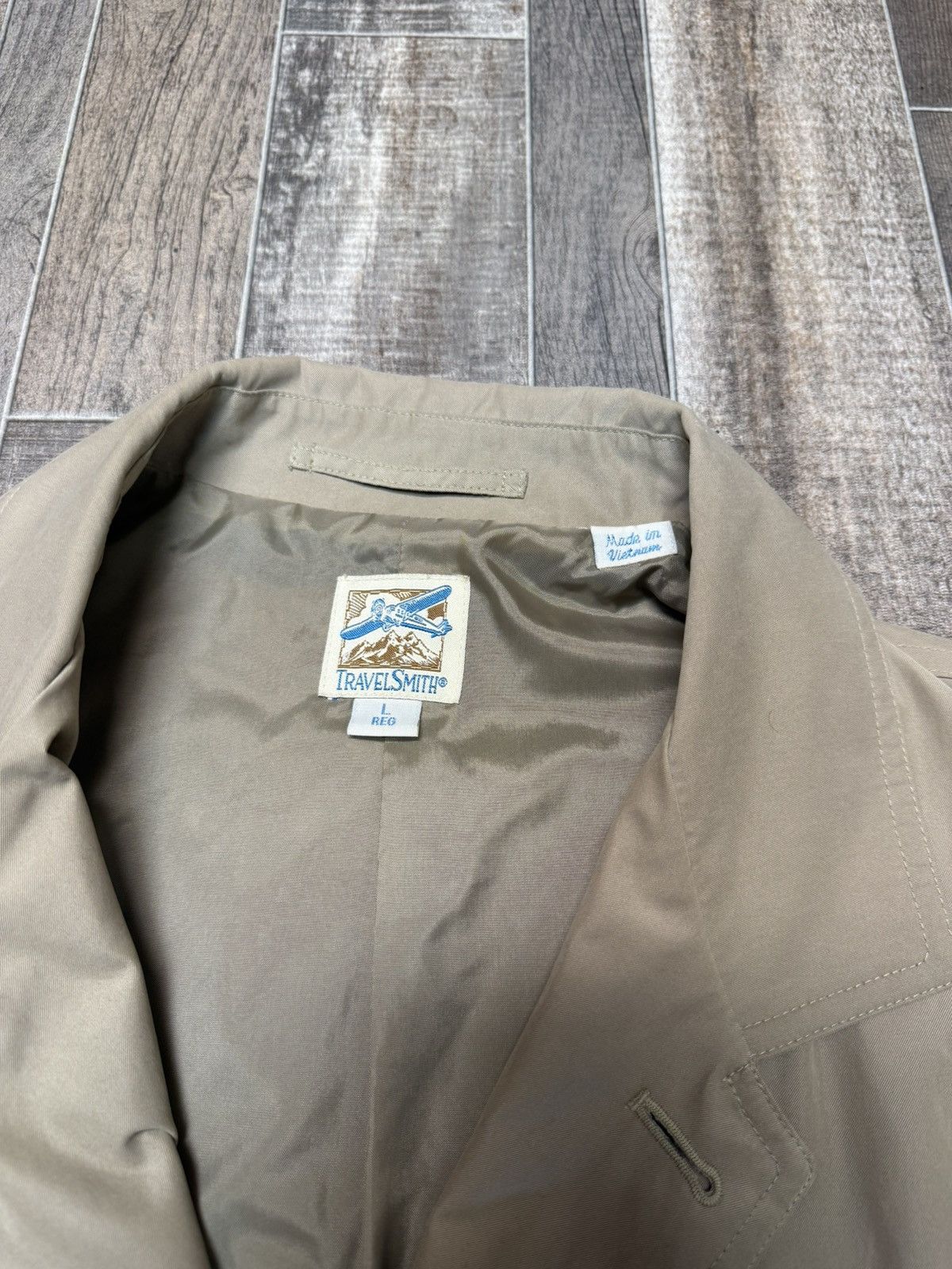 Vintage Vintage Travel Smith Jacket Canvas Safari Utility Chore Size US L / EU 52-54 / 3 - 4 Thumbnail