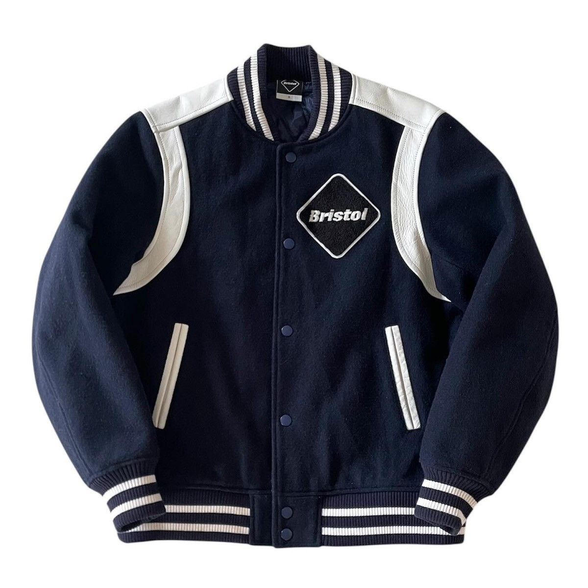 F.C.R.B 💸BINDING OFFER💸AW16 Bristol ARCH STAR Stadium Blouson Jacket Size US M / EU 48-50 / 2 - 4 Thumbnail