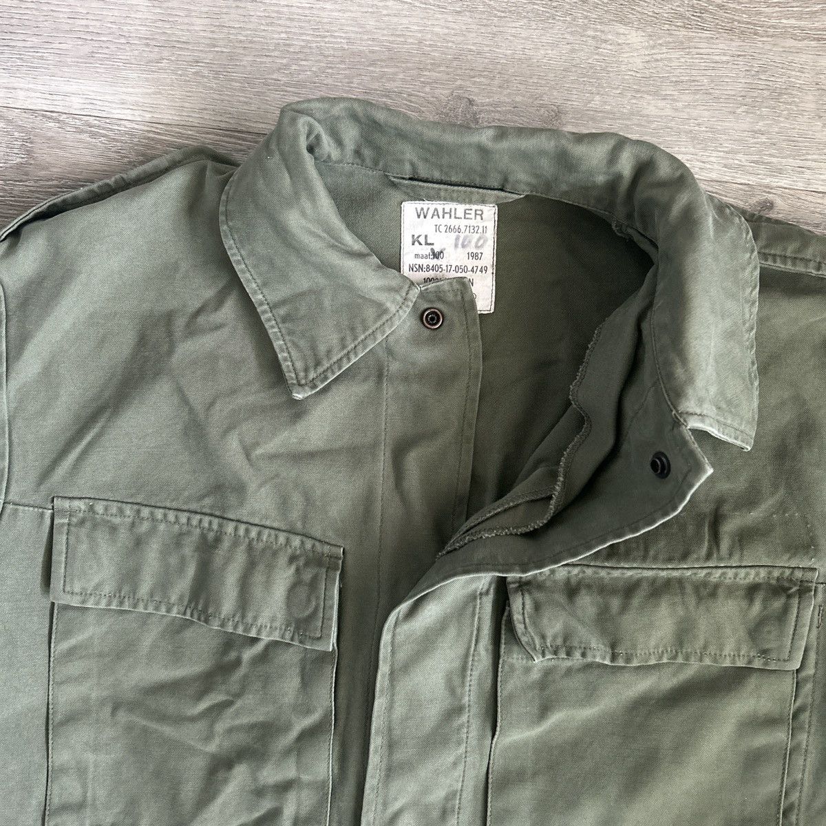 Other 1986 Men’s Wahler Army Jacket Size US M / EU 48-50 / 2 - 2 Thumbnail