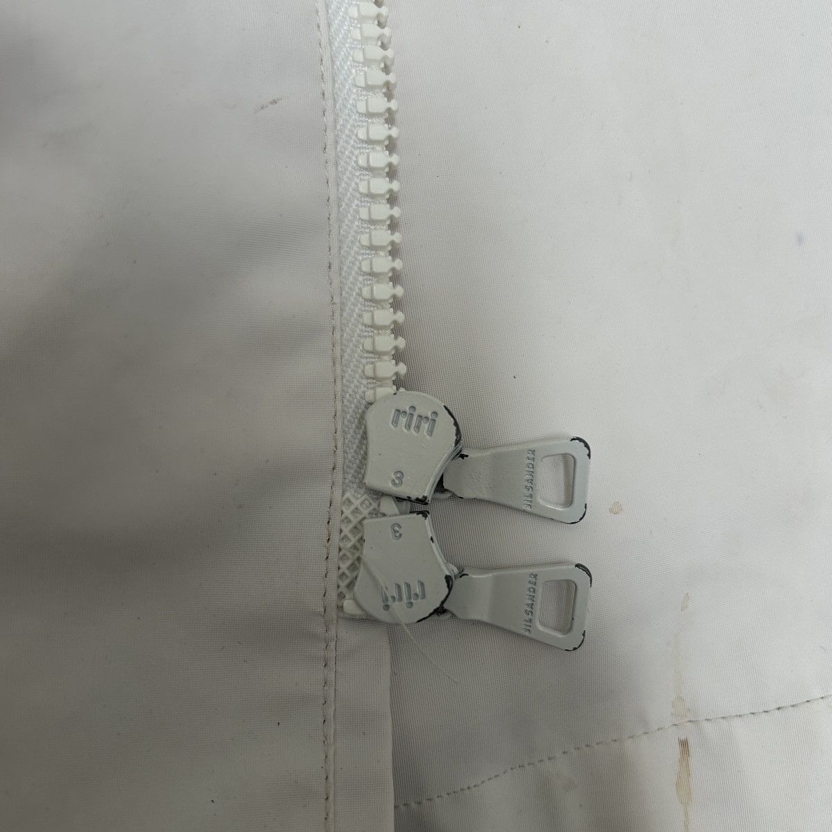 Jil Sander Jil Sander Minimal White Cotton Hooded Jacket Size US M / EU 48-50 / 2 - 5 Thumbnail