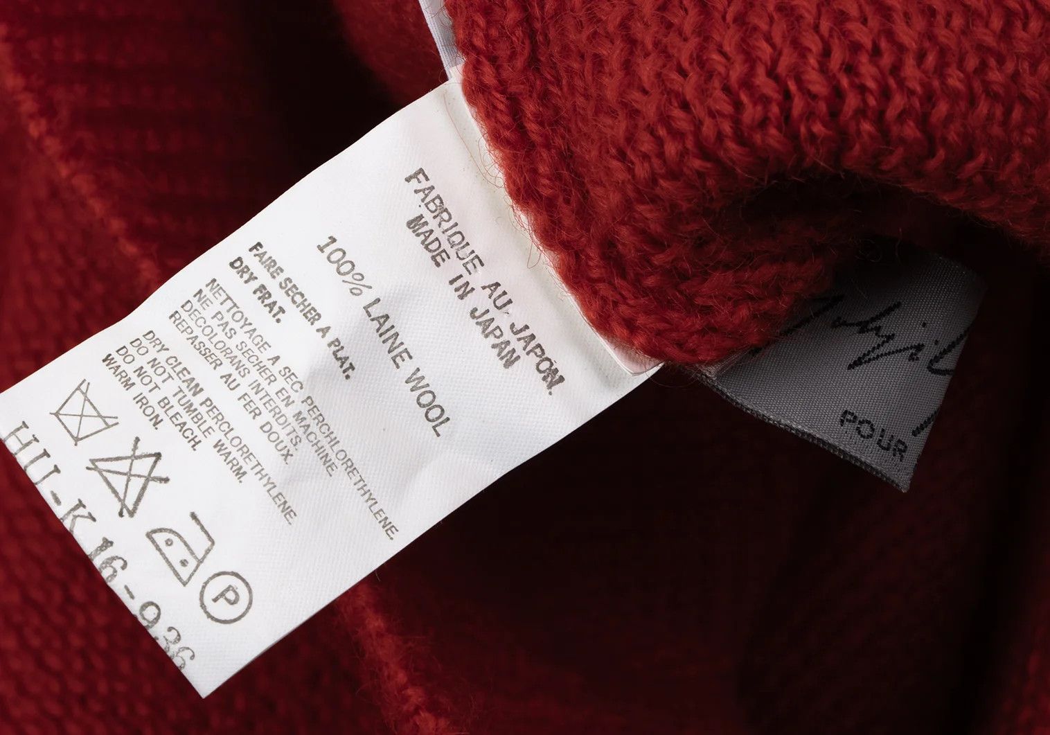 Yohji Yamamoto Yohji Yamamoto Wool High Neck Zip Knit Blouson Size US L / EU 52-54 / 3 - 10 Thumbnail