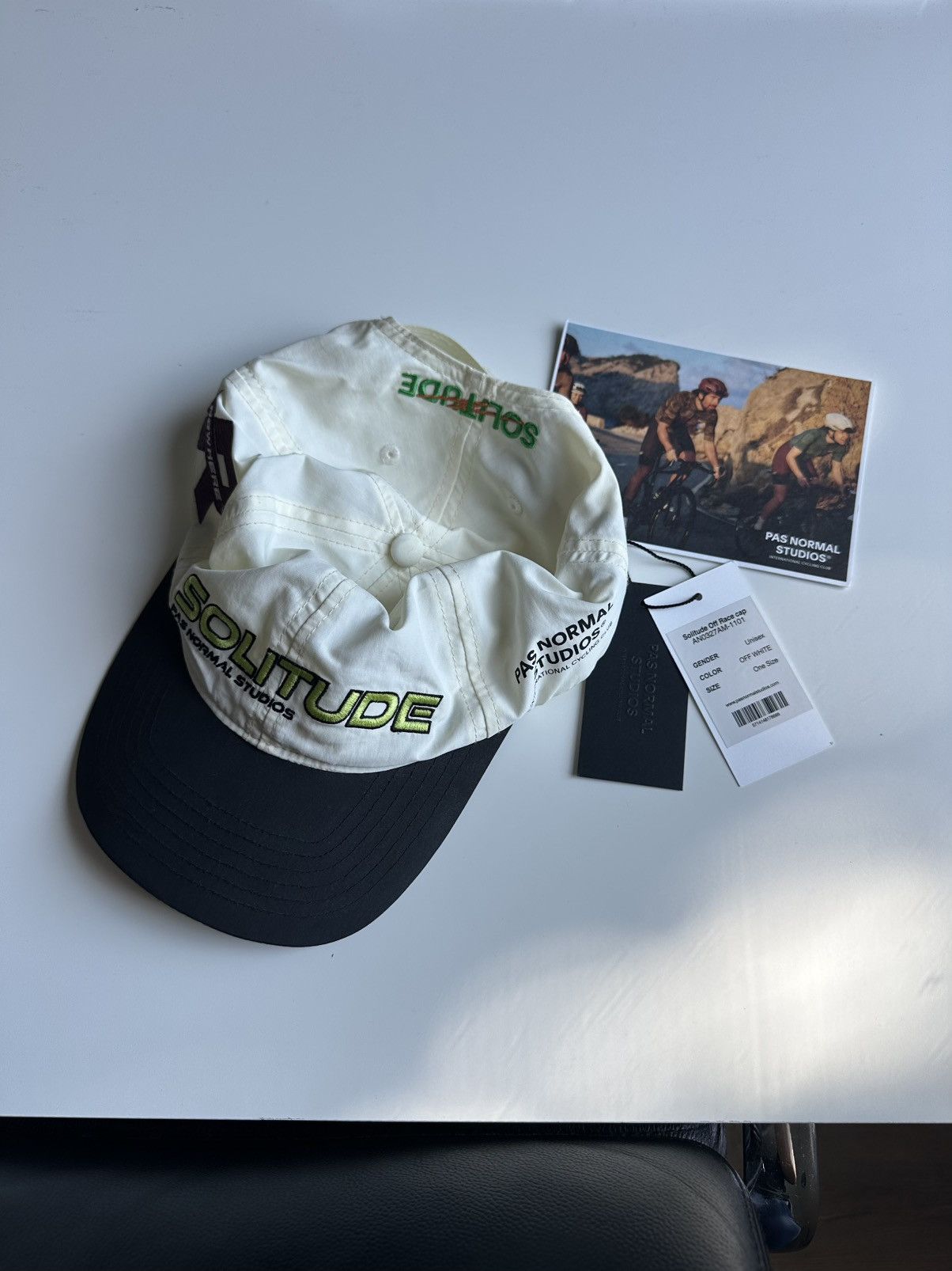 Pas Normal Studios Solitude Off Race Cap Size ONE SIZE - 1 Thumbnail